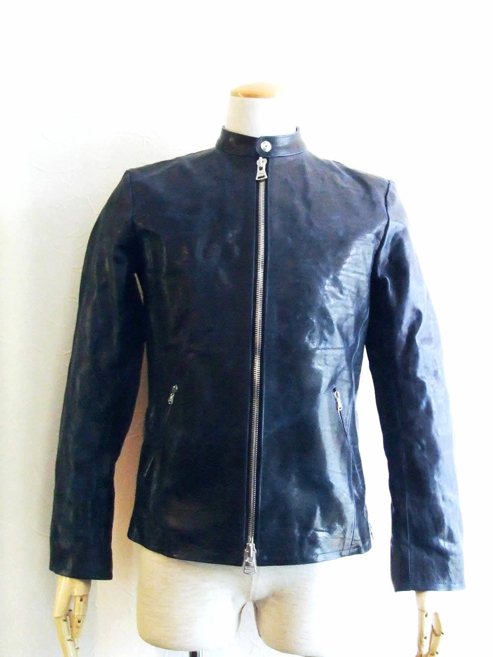 Backlash] イタリアンダブルショルダー シングルライダース M