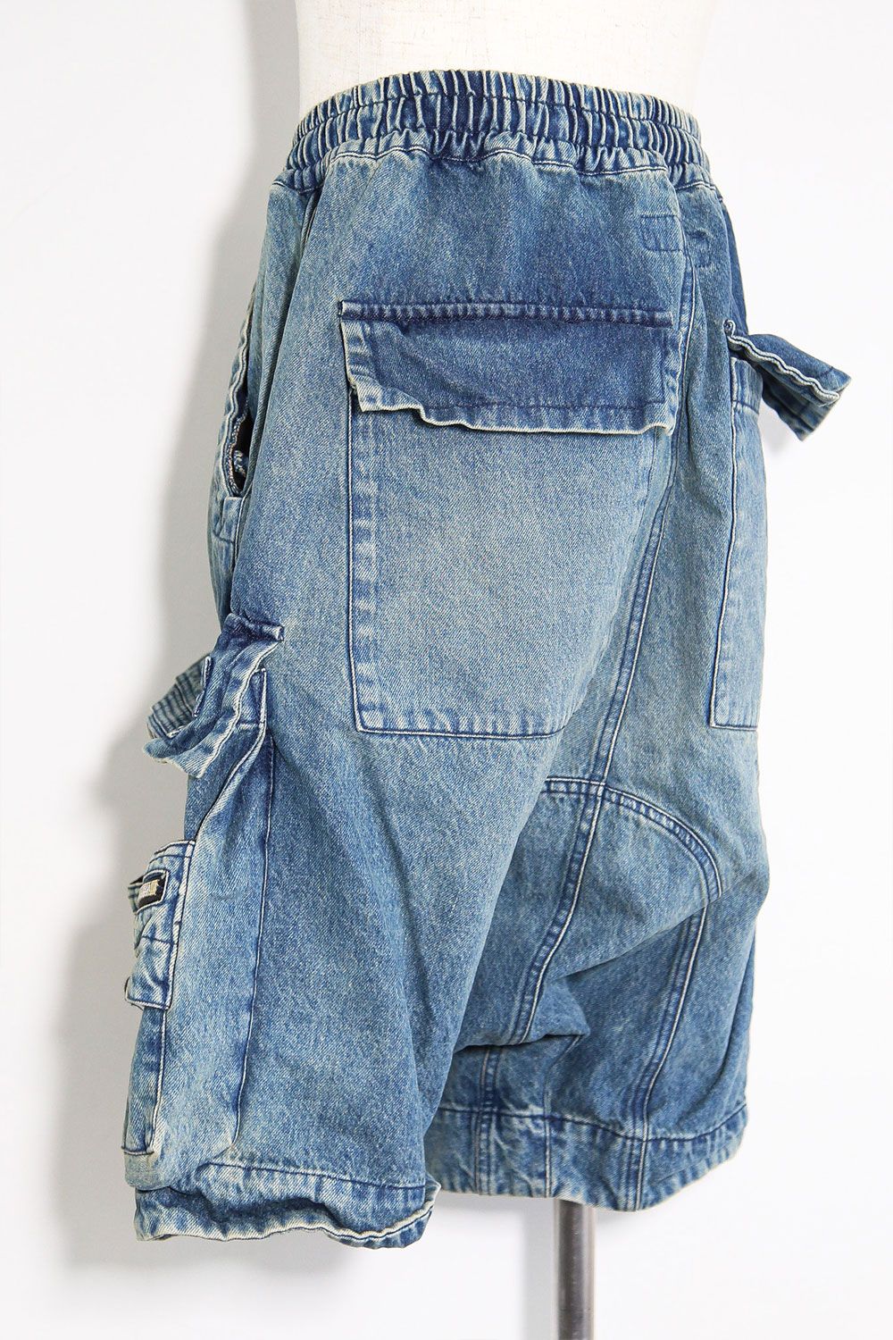 A.F ARTEFACT - ヴィンテージデニムサルエルショーツ / VintageDenim