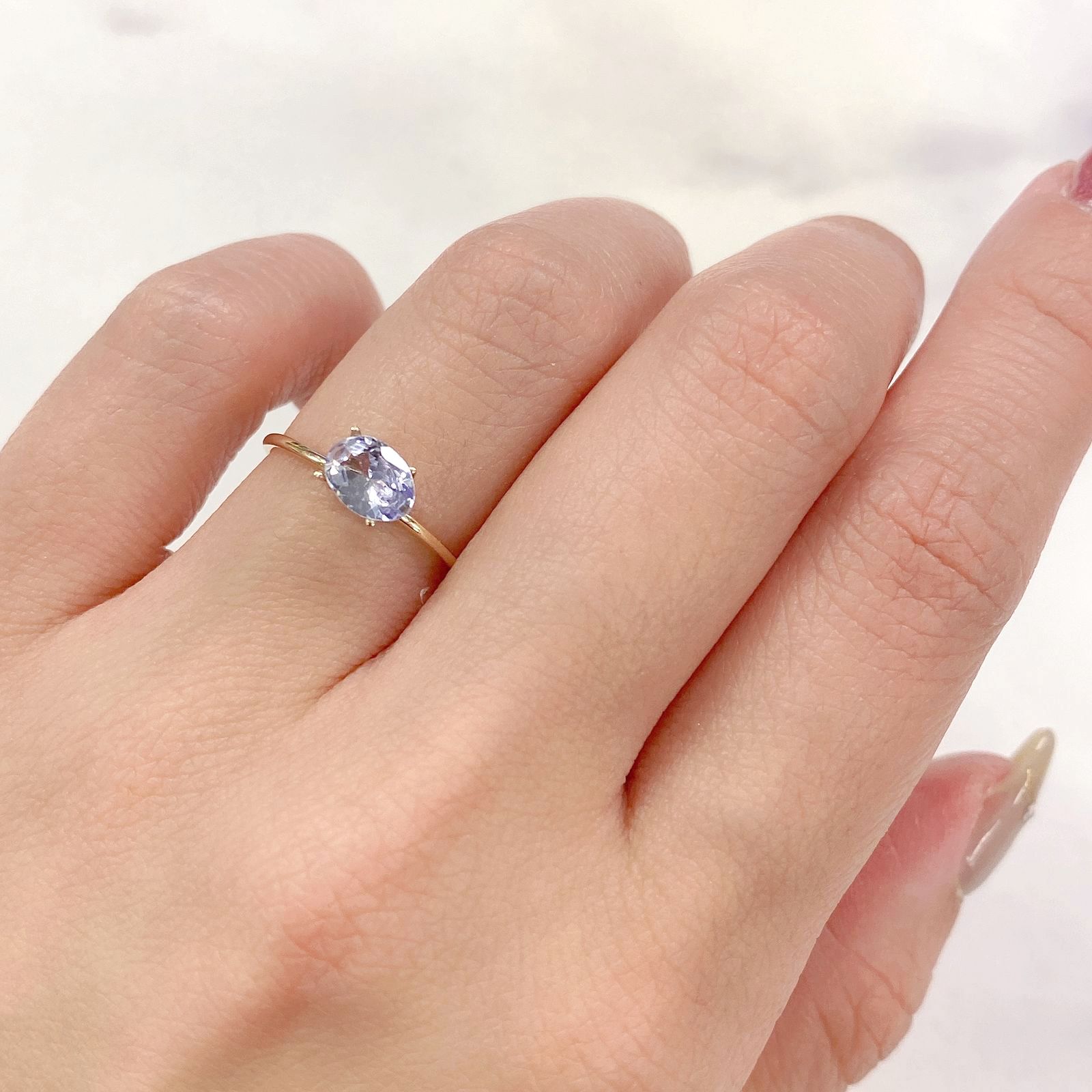 ラベンダーゾイサイト(宝石名ゾイサイト)タンザニア産 識別済 0.61ct