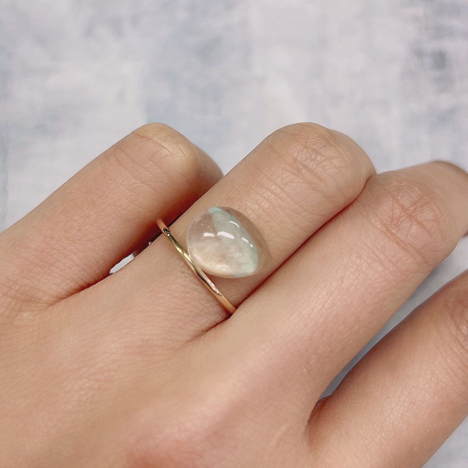 アホイト(宝石名アホアイト イン クォーツ) 南アフリカ・メッシーナ