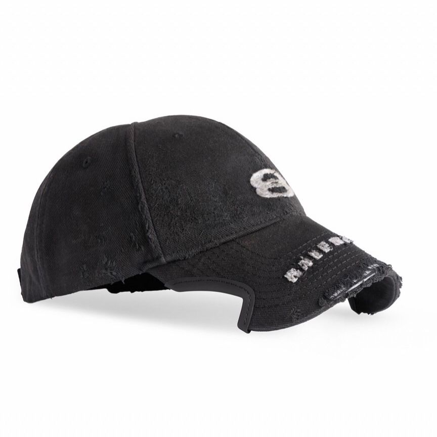 BALENCIAGA ダメージ加工キャップ 【公式通販】