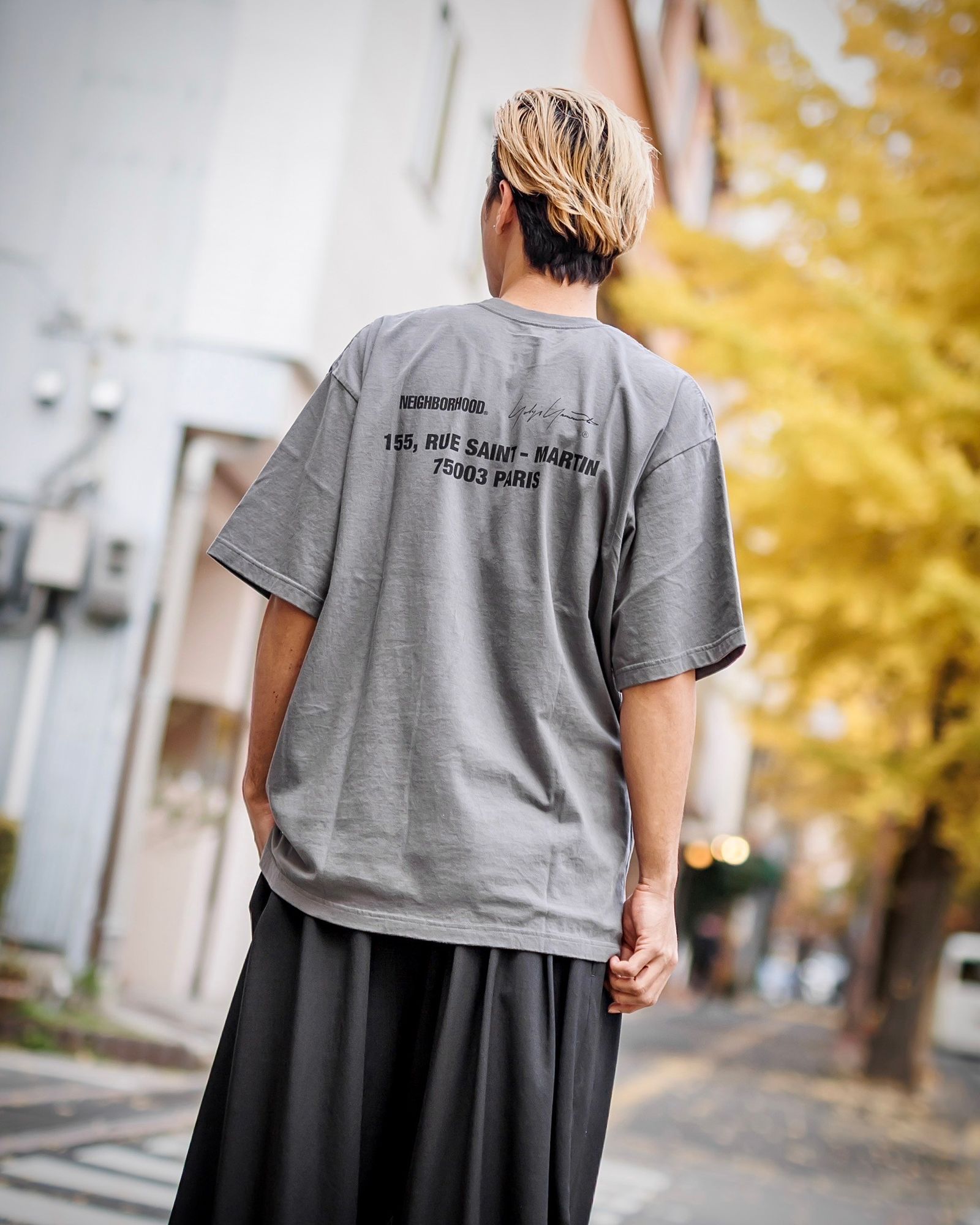 yohji yamamoto - Yohji Yamamoto x NEIGHBORHOOD TEE SS-2(HP-T90-997