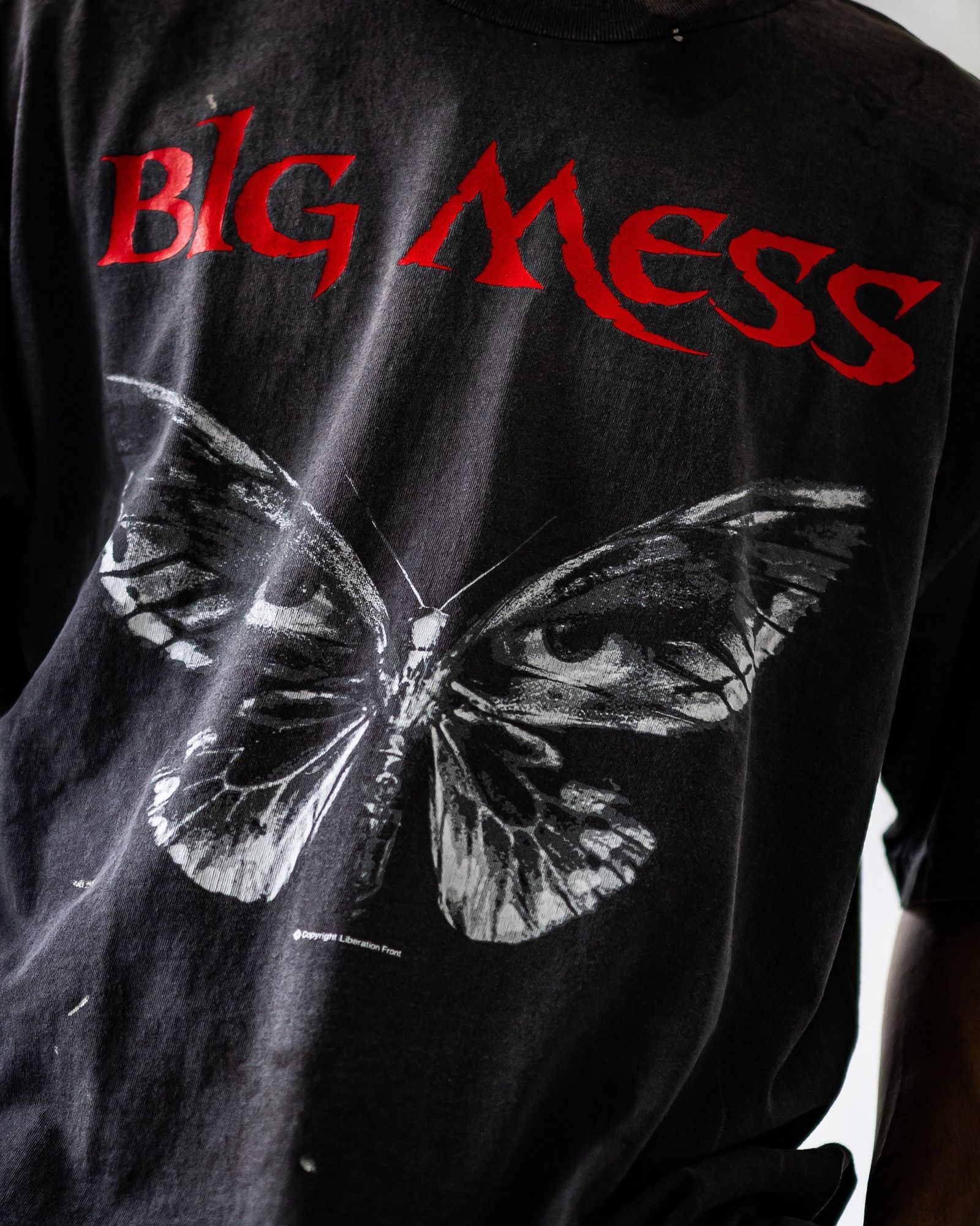 SAINT M×××××× - セントマイケル Tシャツ BIG MESS SS TEE(SM-HR1-0000