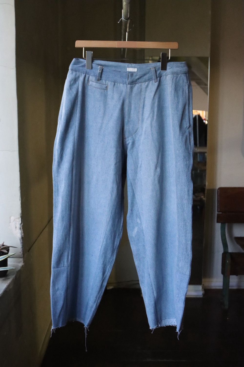 SEEALL - シーオール22AW RECONSTRUTED SUPER BUGGY SLACKS DENIM