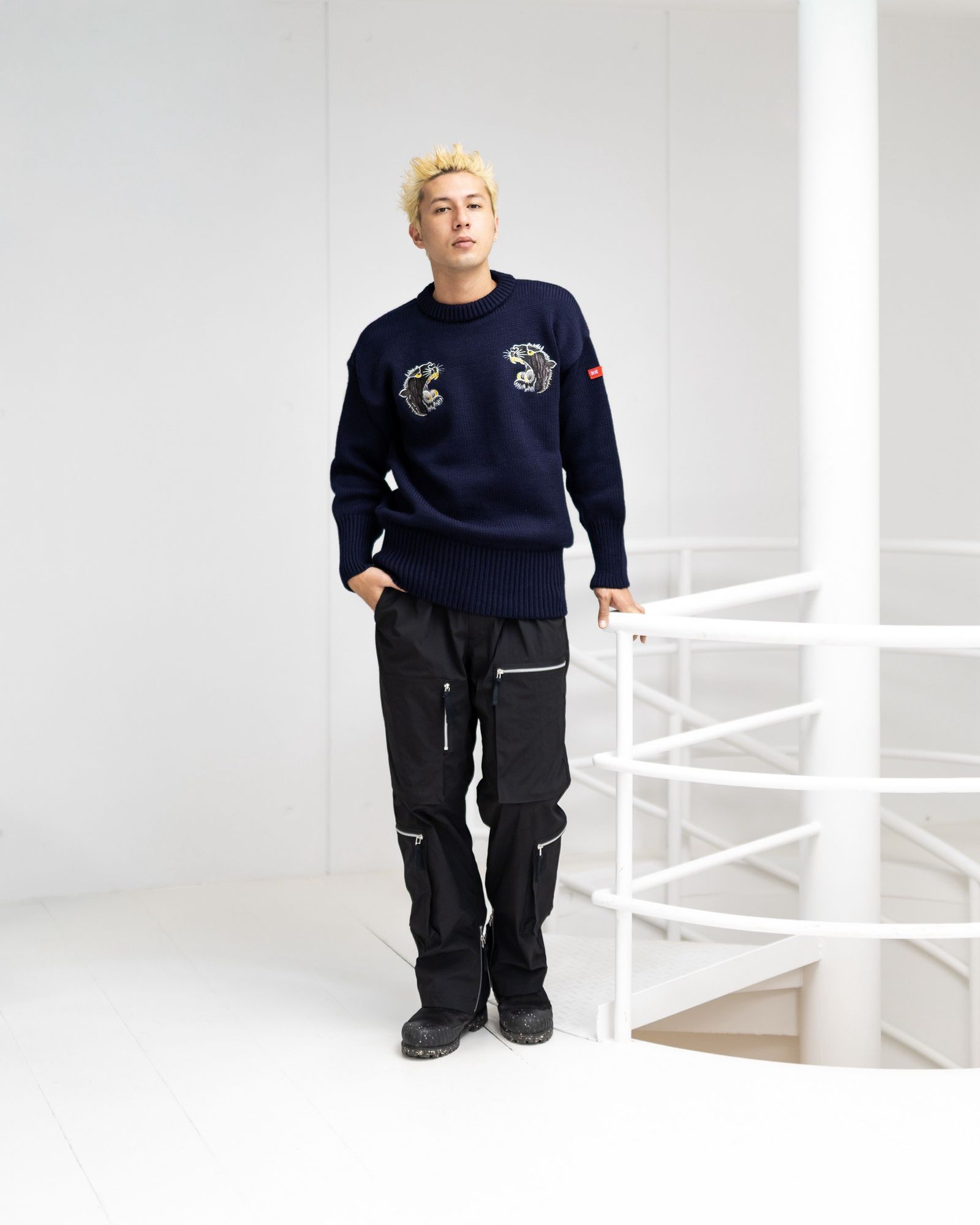 ジュンヤワタナベコムデギャルソン スウェット サルエルパンツ グレー