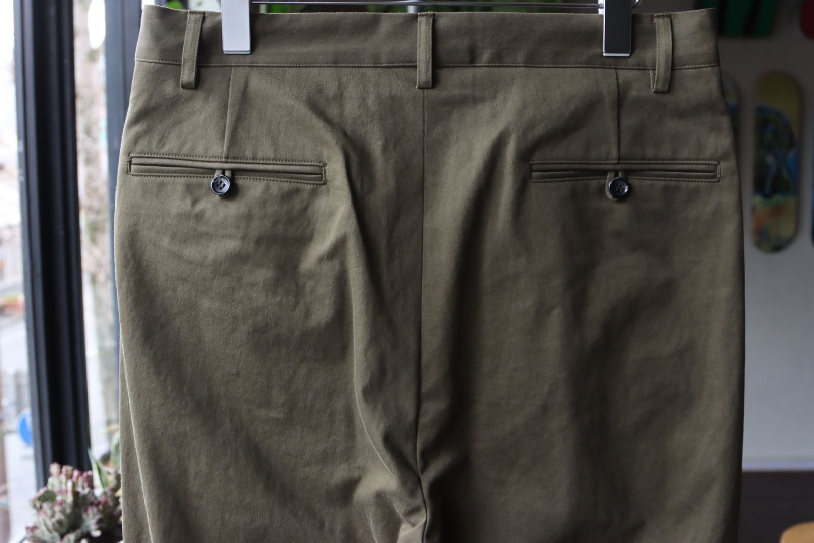 A.PRESSE - アプレッセ23SSチノ Chino Trousers (23SAP-04-15H)OLIVE