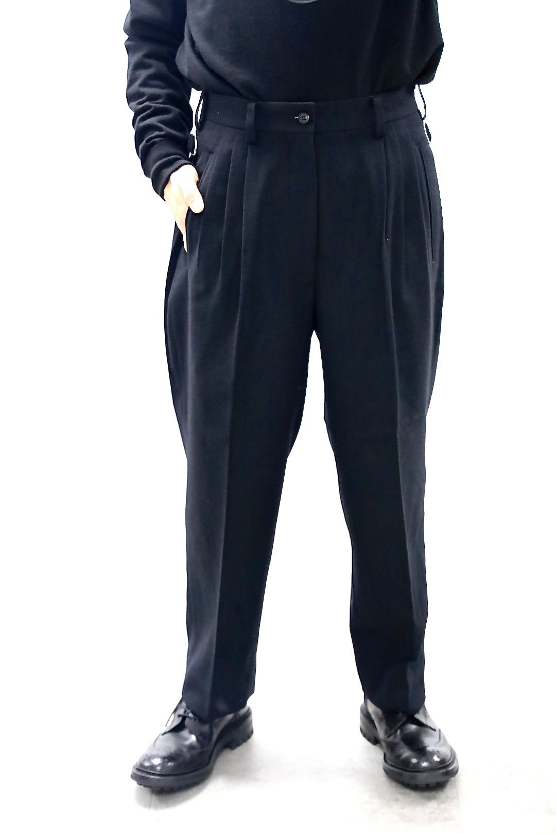 COMME des GARCONS HOMME - コムデギャルソンオム25FW ウールフラノ