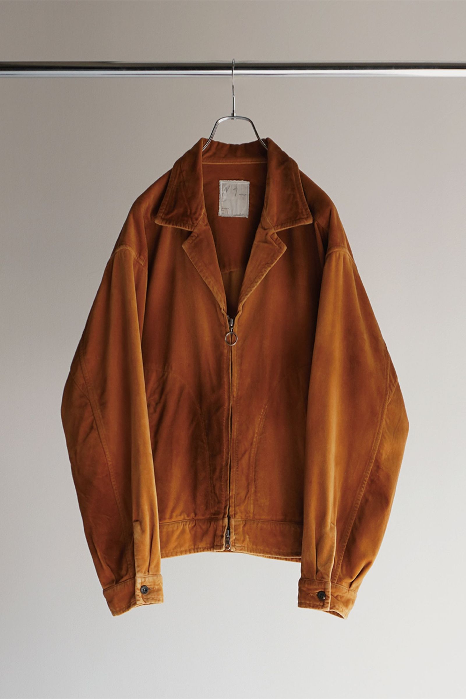 ANCELLM H.L ZIP UP JACKET レザージャケット