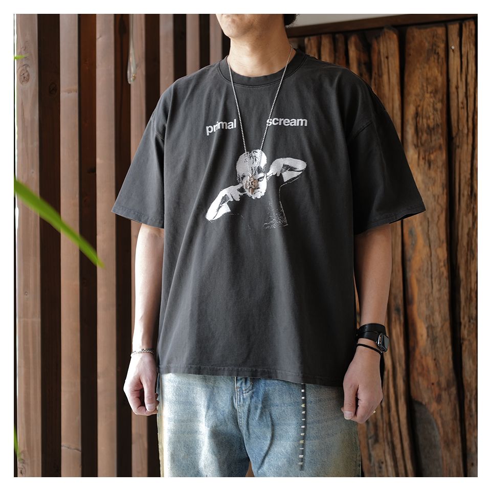 Basketcase - PRIMAL SCREAM, t-shirt Vintage Black | River