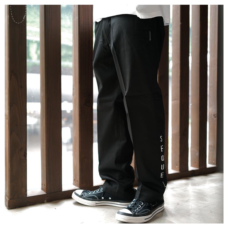 SEQUEL sequel type f ストライプ チノ パンツ サイズ シークエル M