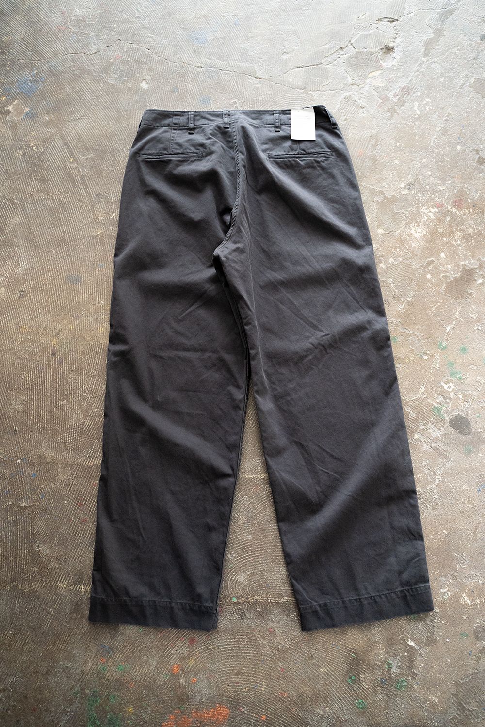 CIOTA - 【ラスト1点】【22AW】スビンコットンウエポンチノパンツ