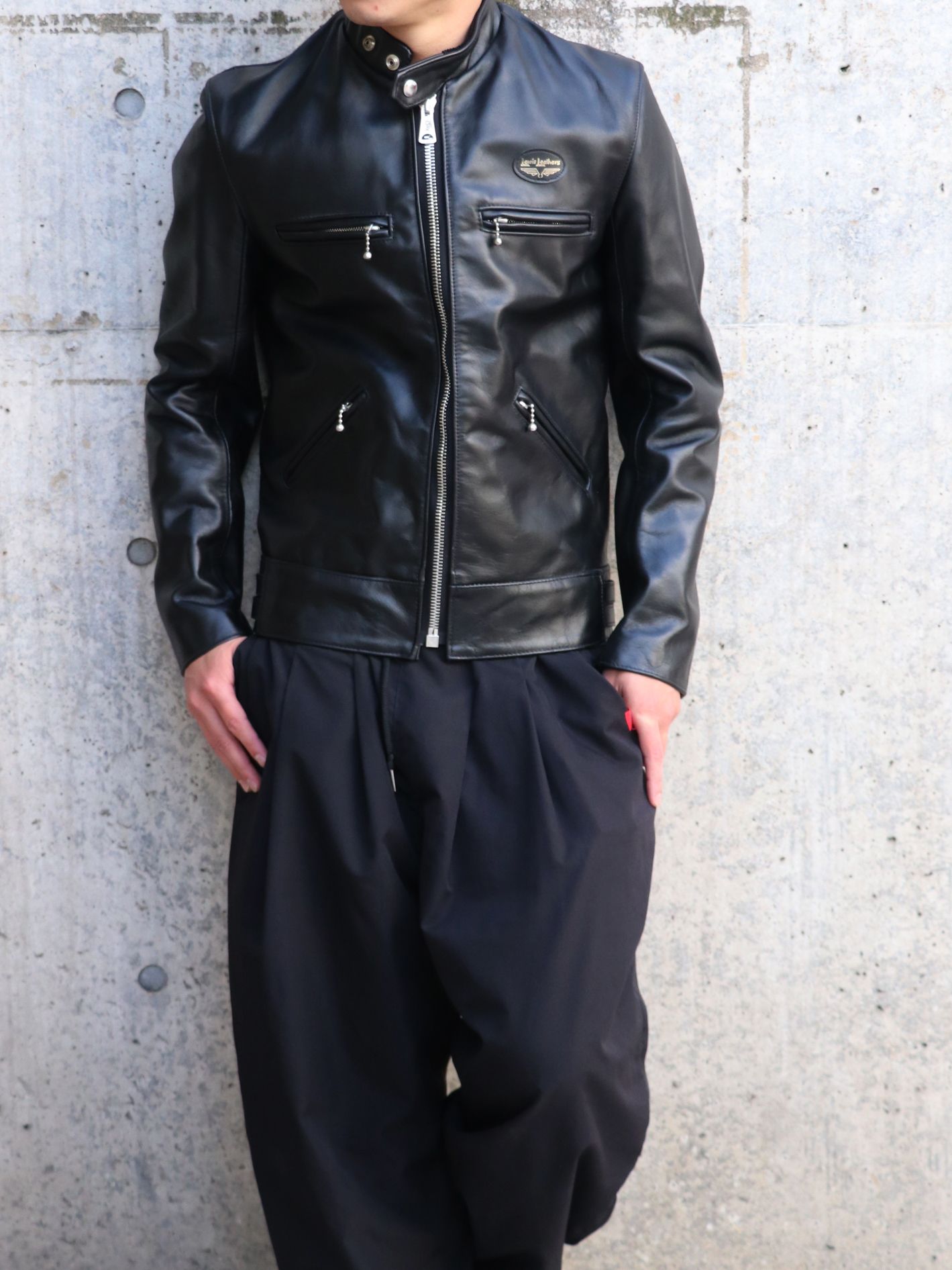 Lewis Leathers スーパースポーツマン ホースハイド Lewis Leathers