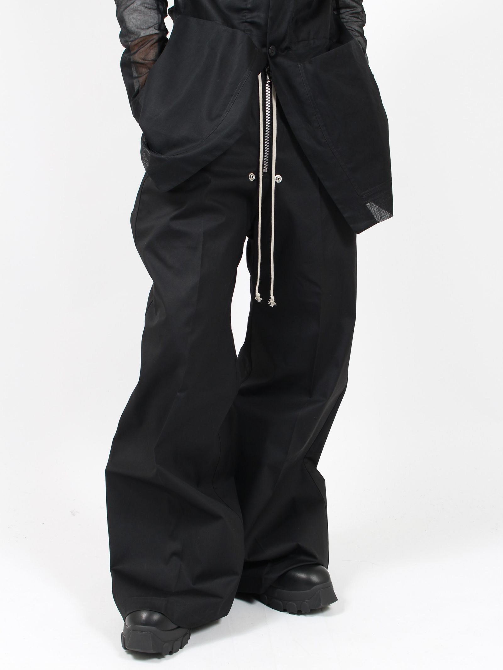 rick owens cargo bela pants