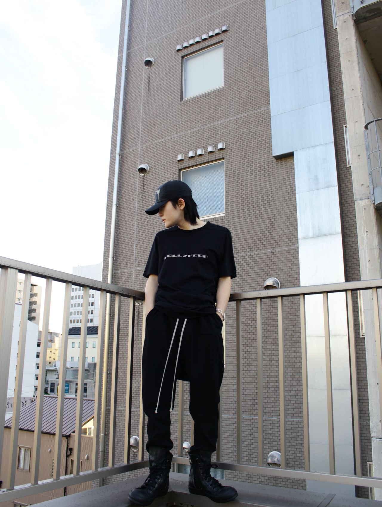 RICK OWENS DRKSHDW - 【25SS】プリズナー ドローストリング サルエル
