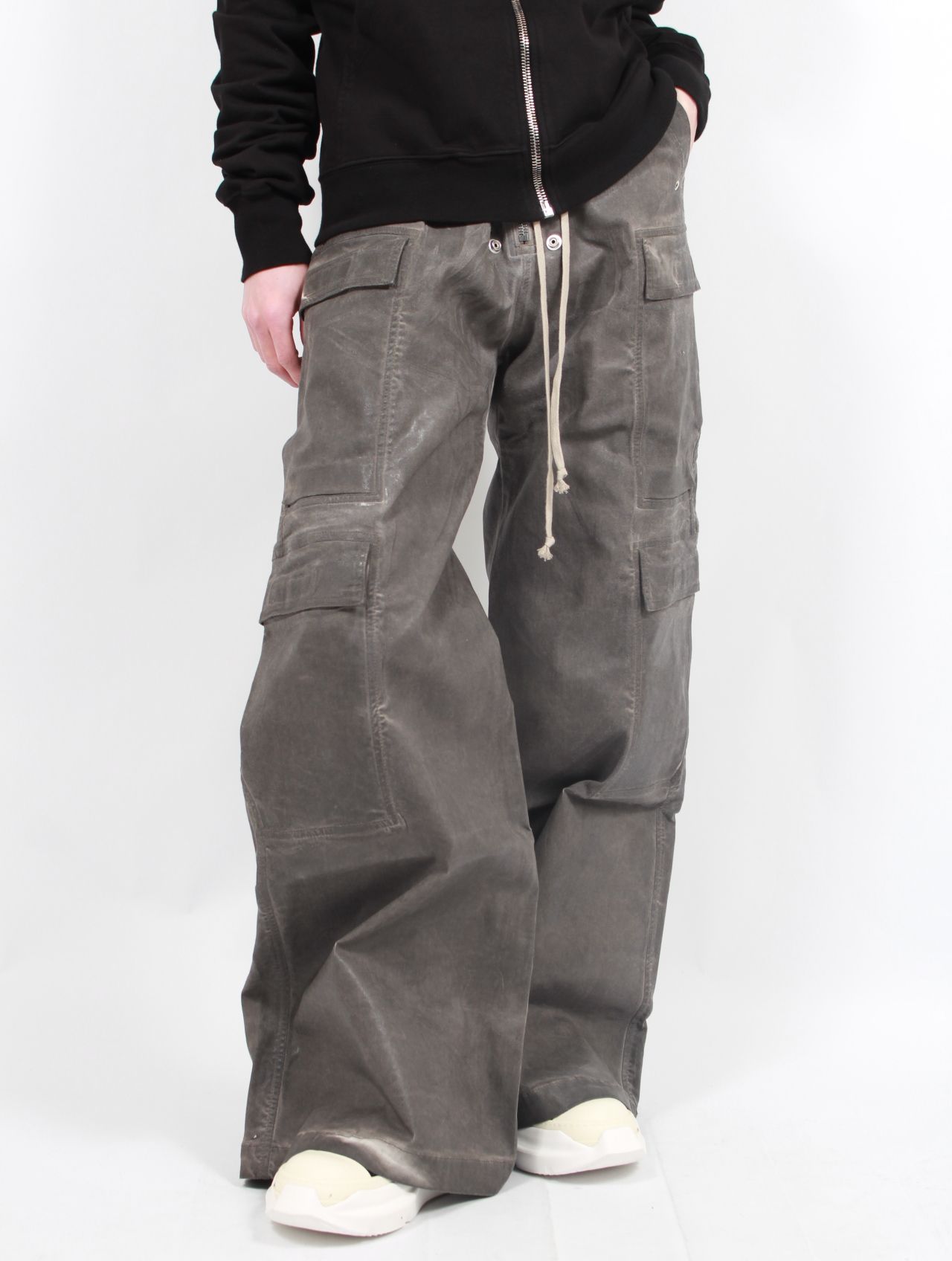 rick owens コーティングパンツ Rick Owens パンツ - NUBIAN