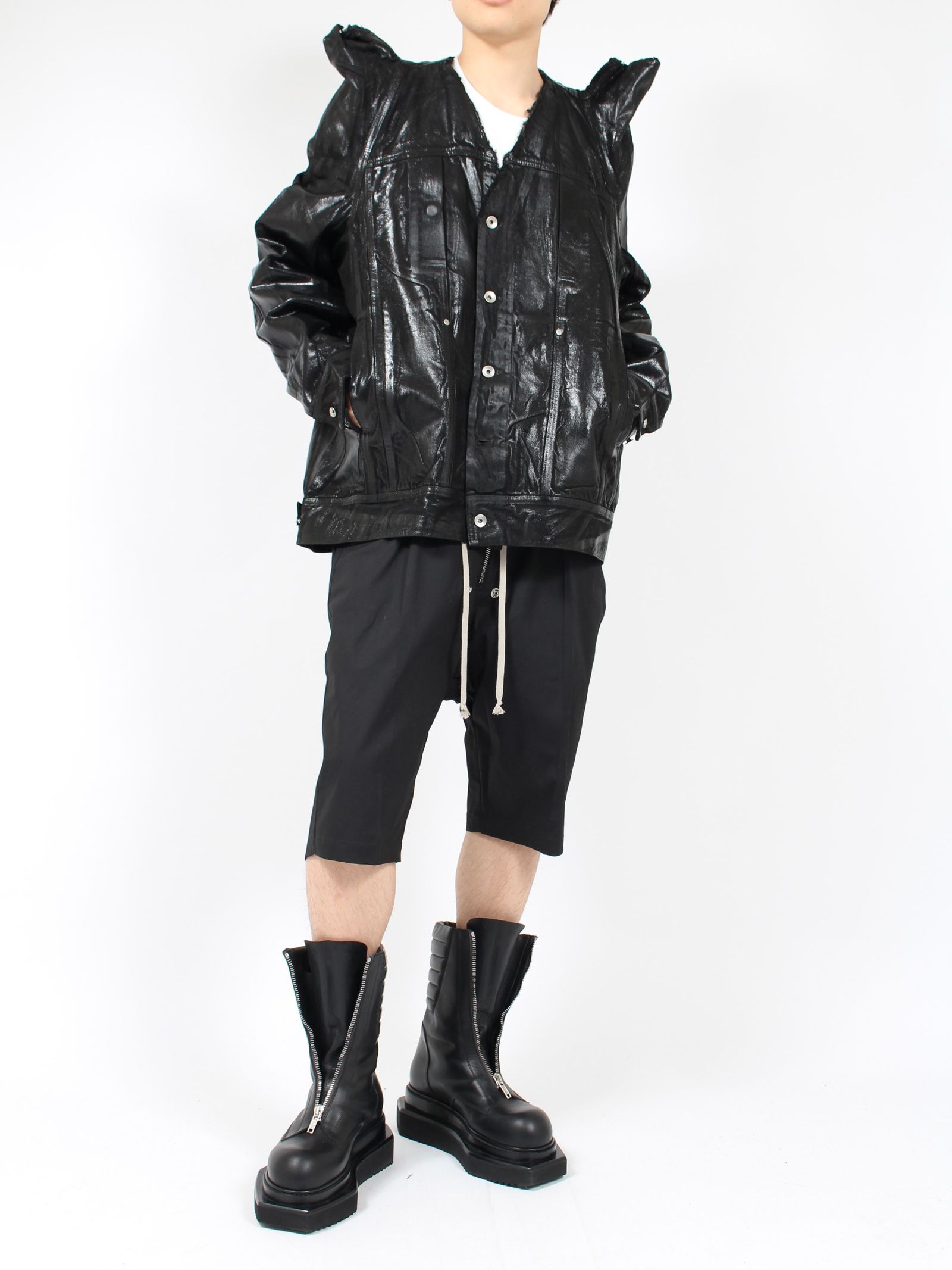 RICK OWENS - 【26SS】サルエル カーゴ ショーツ / CARGO PODS