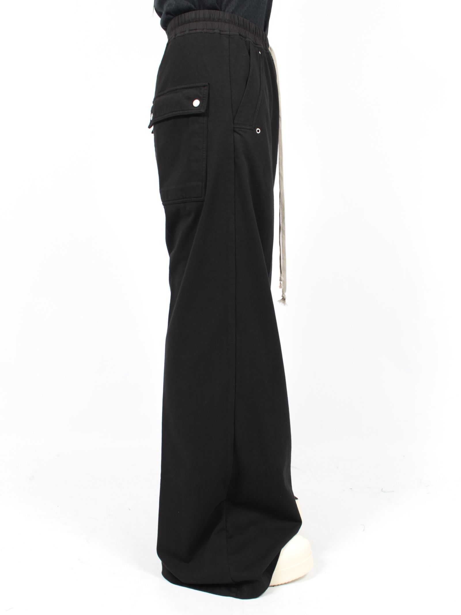 RICK OWENS DRKSHDWブラックGeth Belasラウンジパンツ 【公式通販】