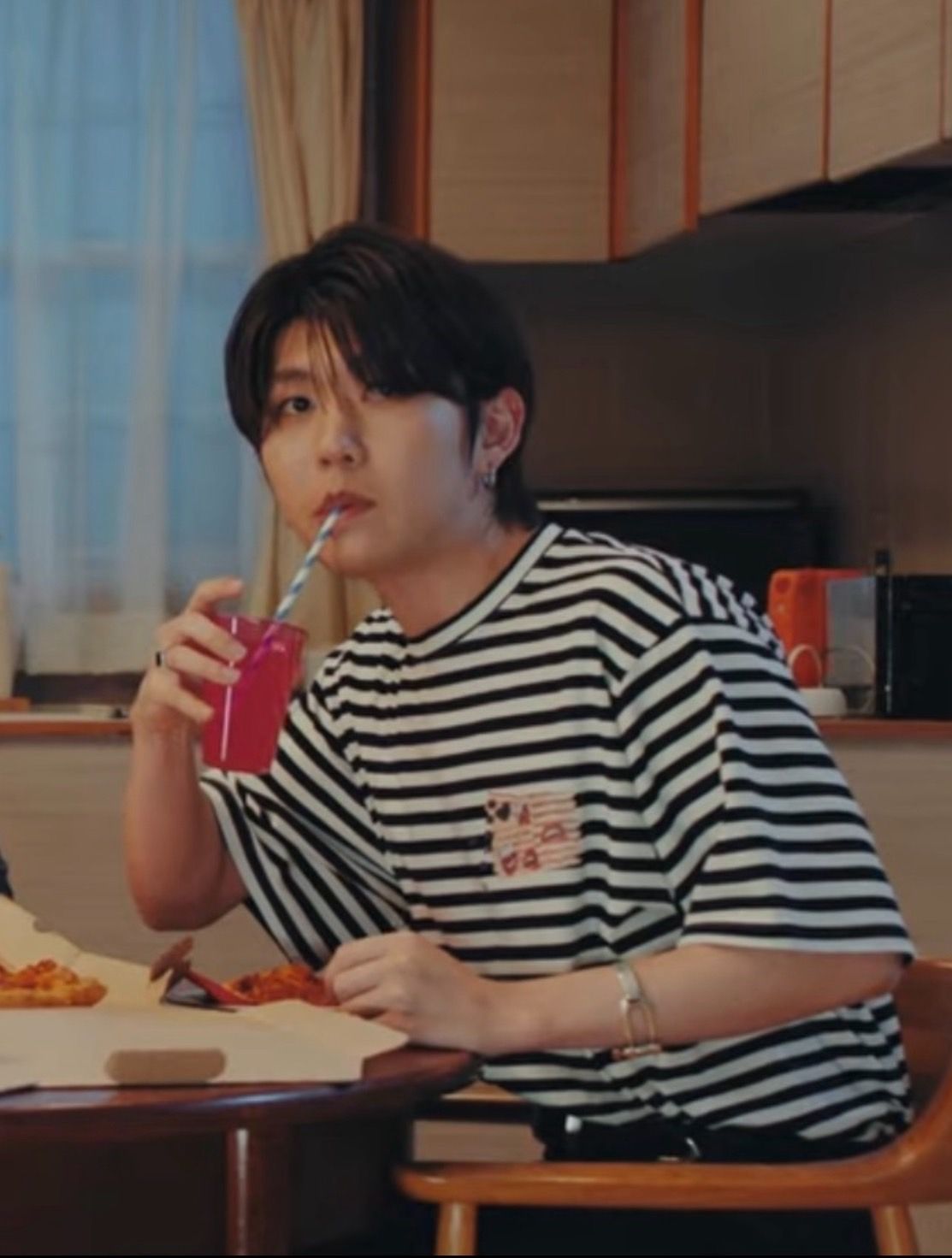 Mrs. GREEN APPLE 若井 滉斗さん着用】semohのボーダーTシャツが再入荷