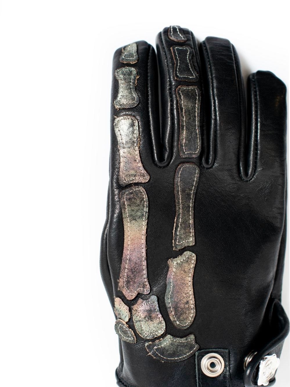 SEVESKIG - 【25AW】カウレザー グローブ / COW LEATHER X-RAY GLOVES