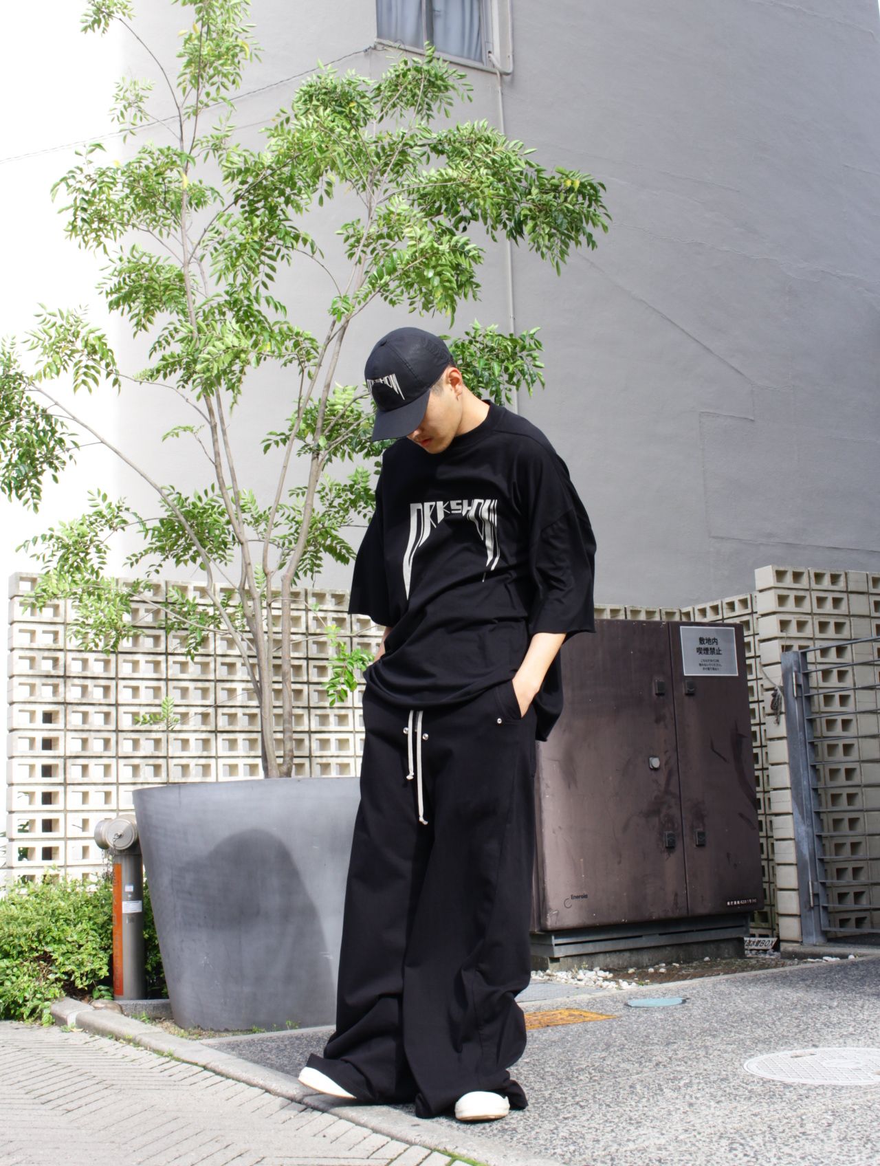 RICK OWENS DRKSHDW - 【25SS】DRKSHDW プリント 半袖 トミー Tシャツ