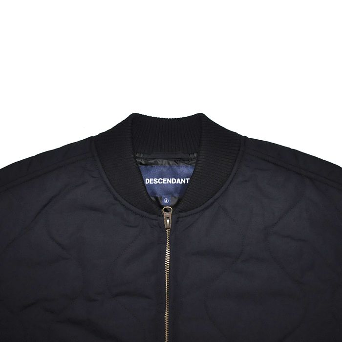 DESCENDANT - BURNS PADDING JACKET / BLACK | Stripe Online Store