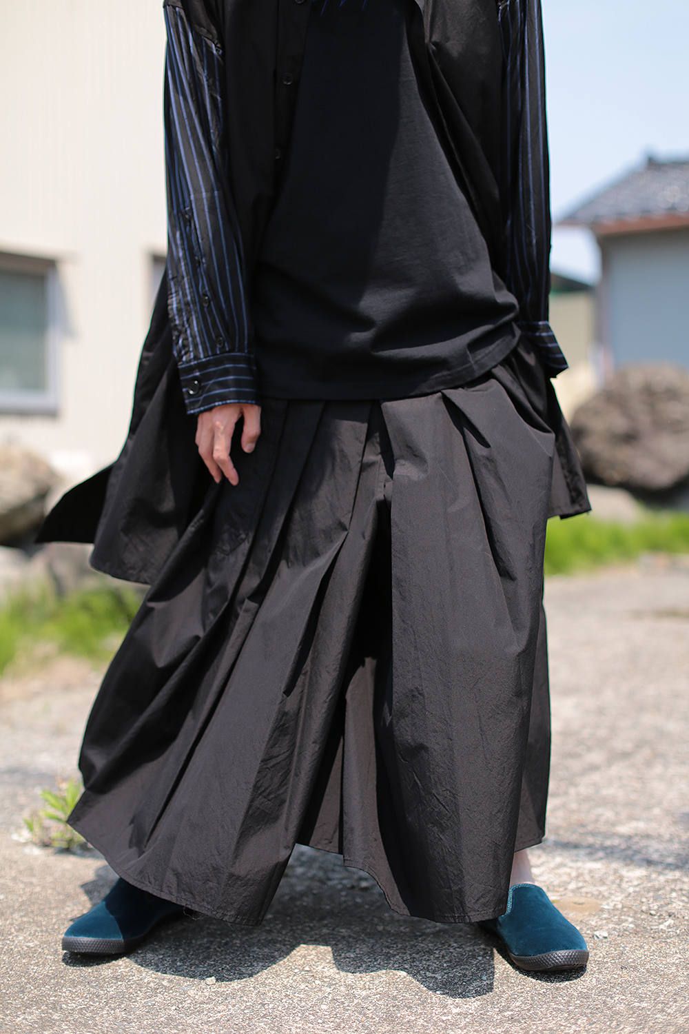 yohji yamamoto 袴パンツ 袴 ハカマ Yohji yamamoto ワイドパンツ 袴