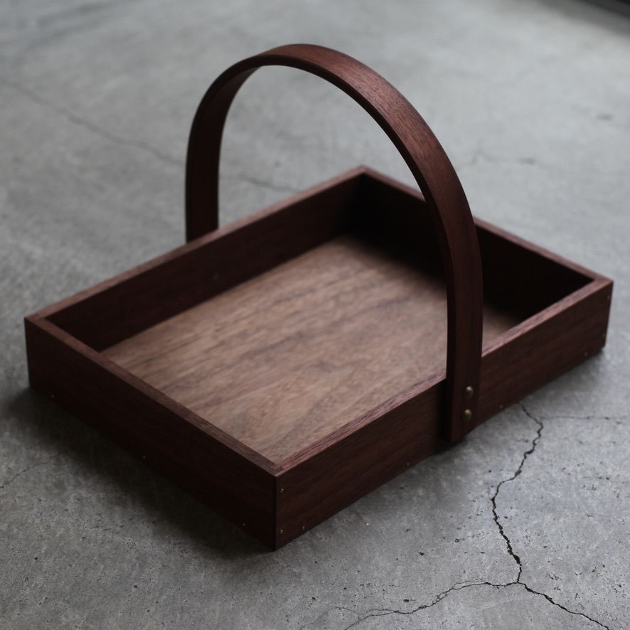 岡野達也 - 【再販売通知受付可能】ワンハンドルトレー(WALNAT