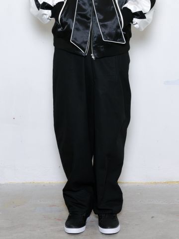 KIDILL - ワイド ボンテージ パンツ - WIDE BONDAGE PANTS DRY TWILL