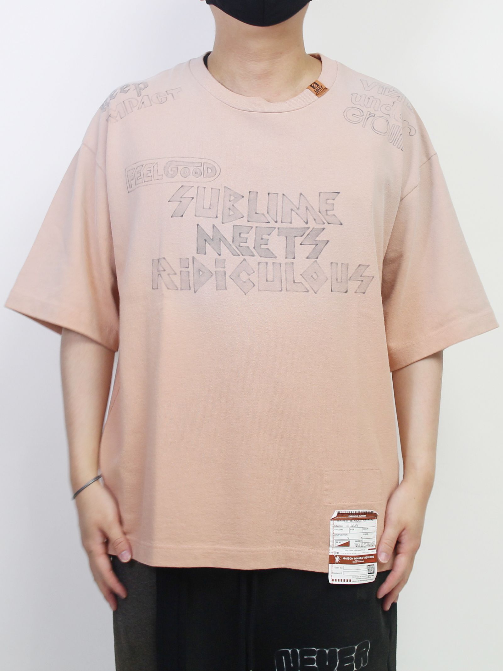 Maison MIHARA YASUHIRO - S.M.R Printed T-shirt - プリントTシャツ