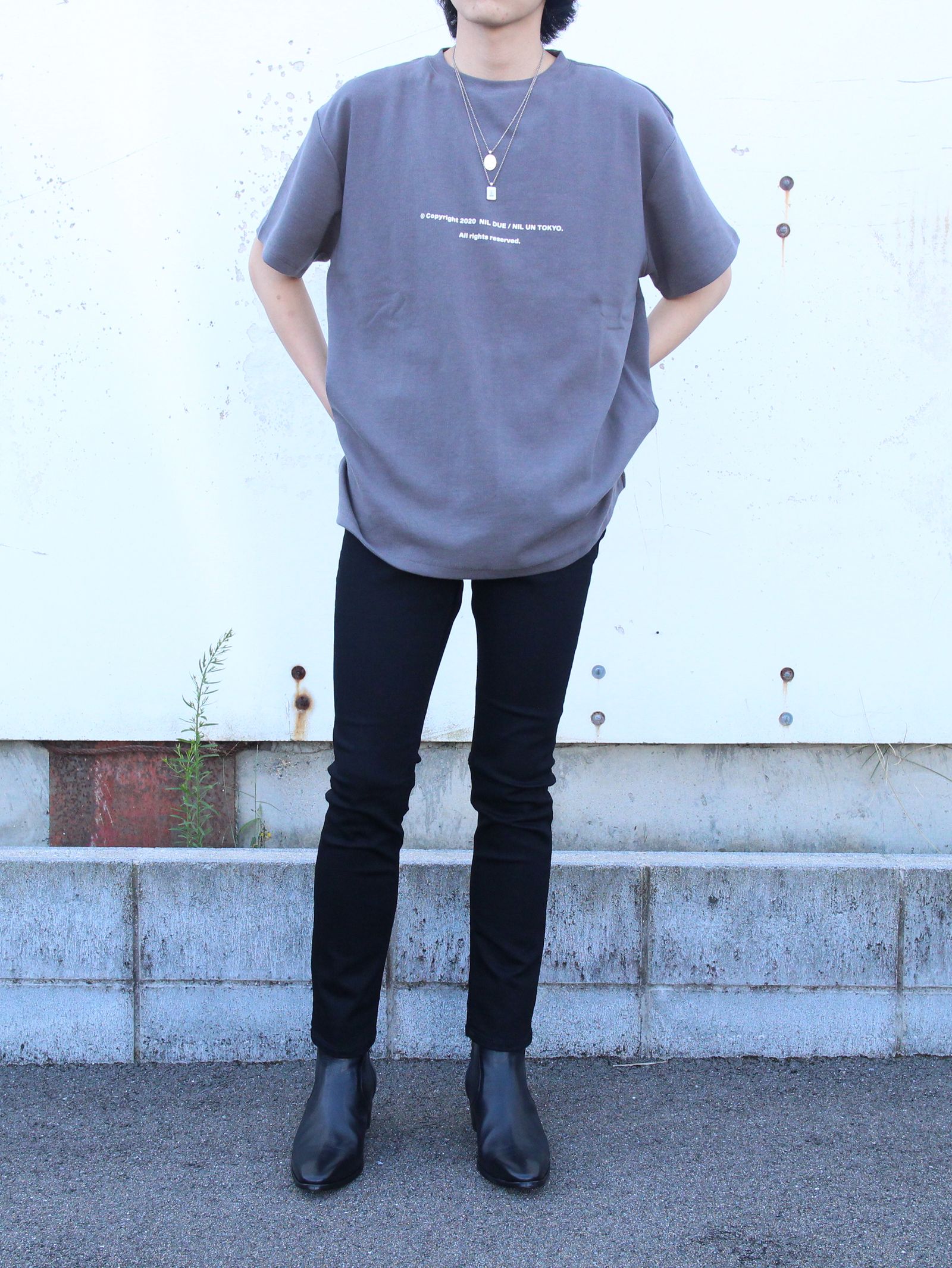 NIL DUE / NIL UN TOKYO - ネックレス - CARVED SEAL NECKLACE SILVER