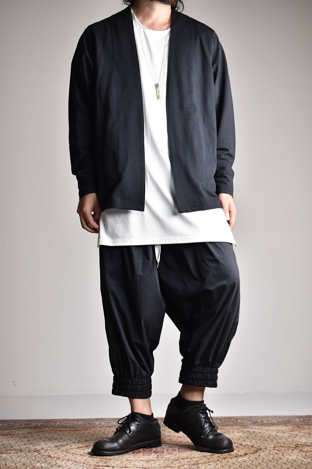 prasthana 黒 サルエルパンツ prasthana 黒 サルエルパンツ prasthana