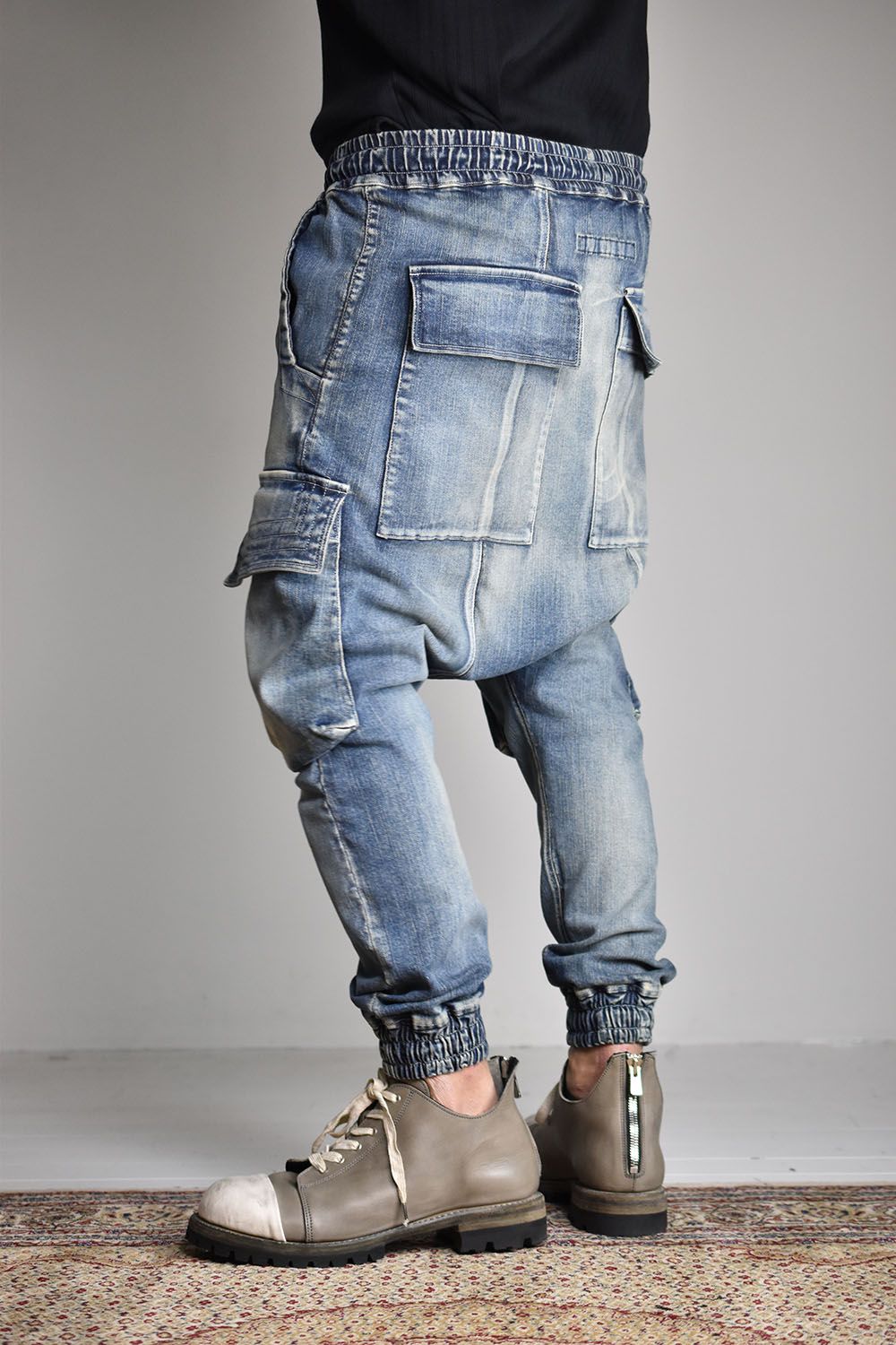 A.F ARTEFACT - Denim Sarouel Easy Pants