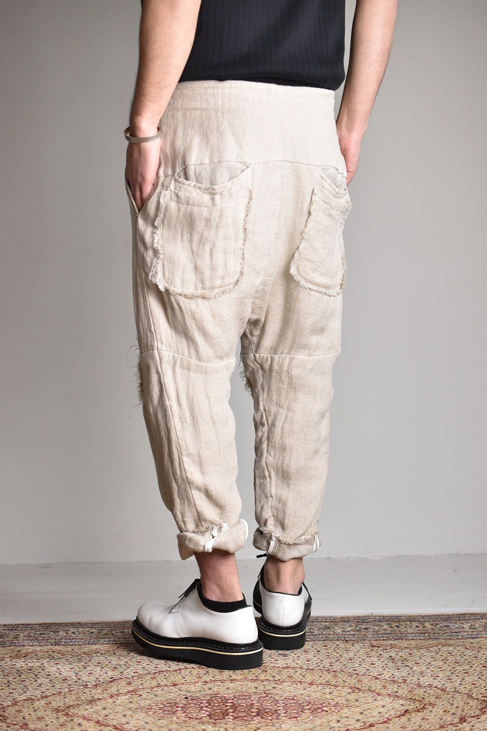 nude:masahiko maruyama ヘンプサルエルパンツ nude:masahiko maruyama