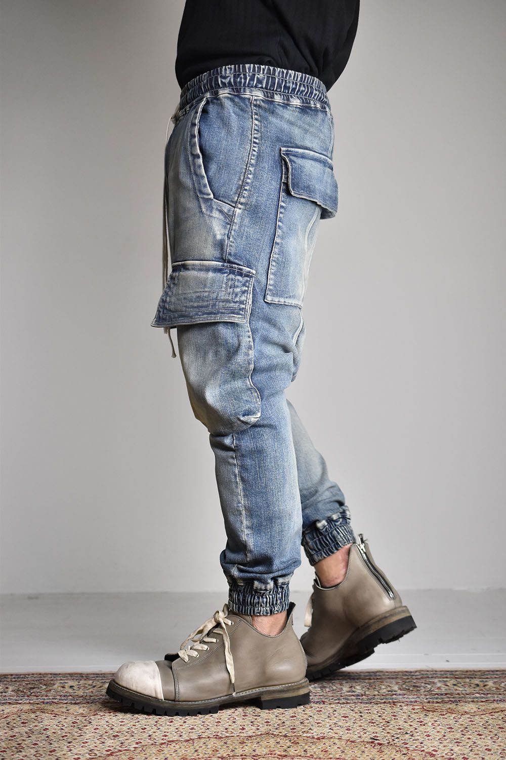 A.F ARTEFACT - Denim Sarouel Easy Pants