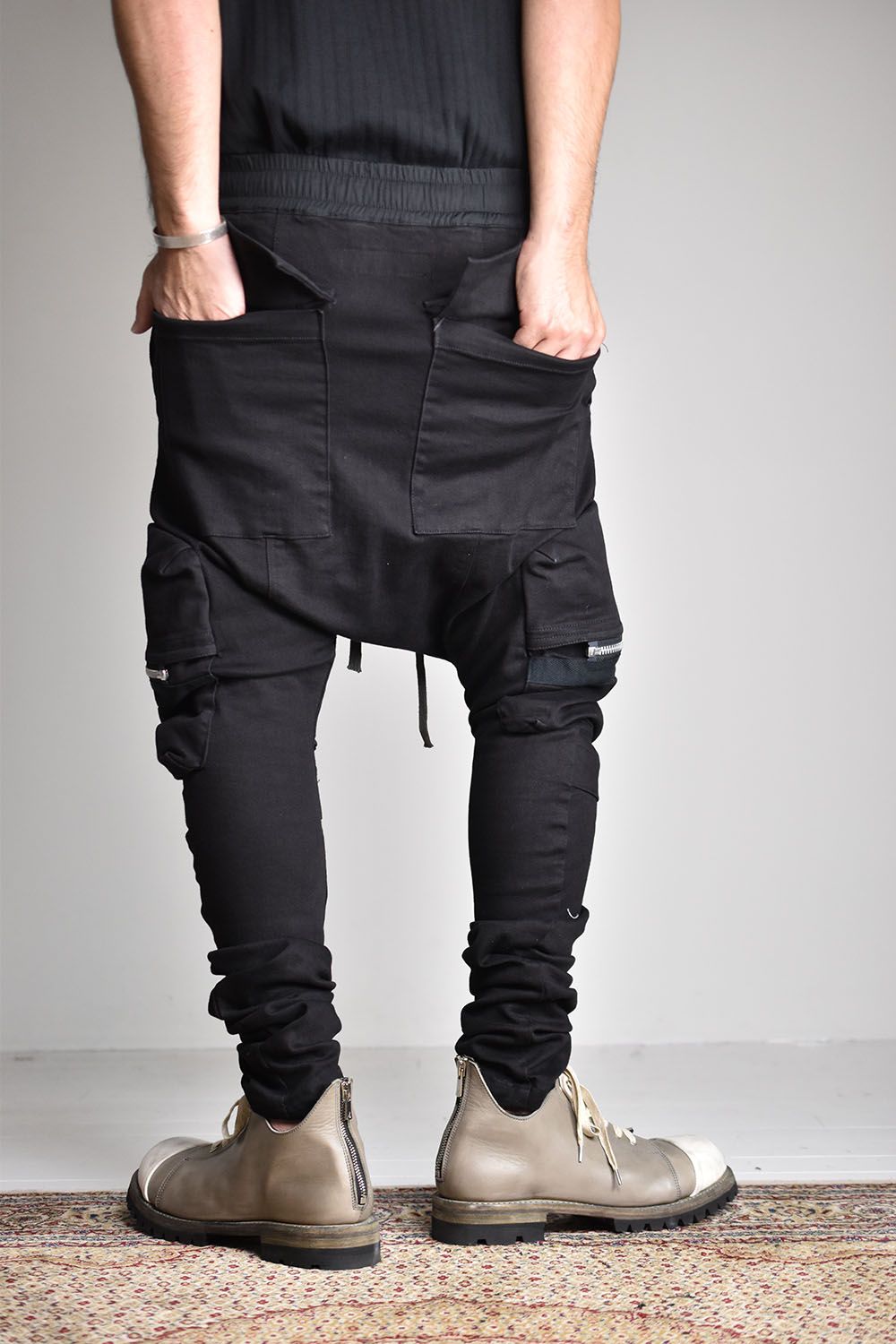 A.F ARTEFACT - Pocket Sarouel Skinny Denim