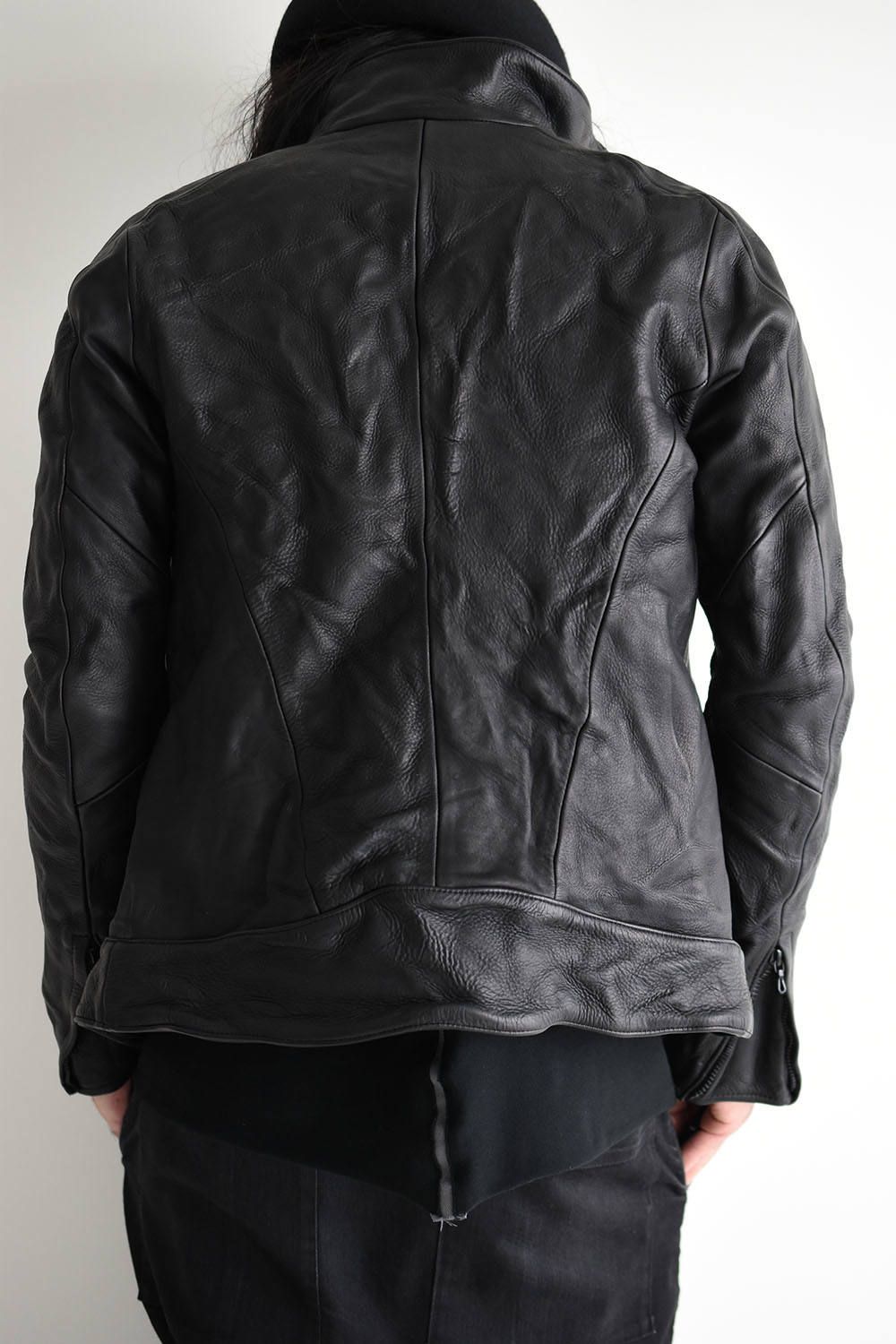 CIVILIZED - LEATHER TRACK JACKET
