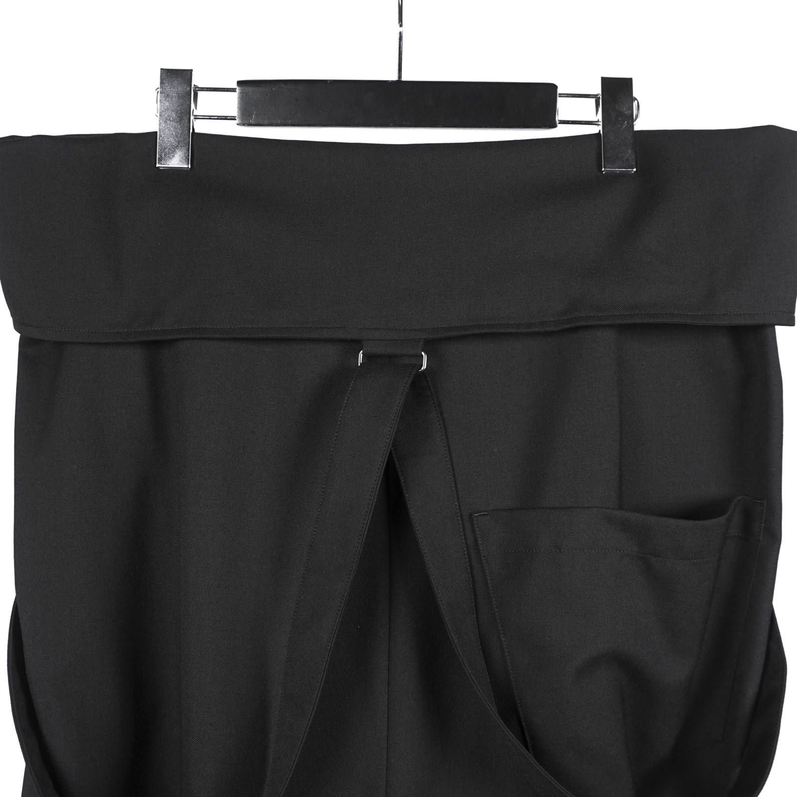 GroundY 黒 サルエルパンツ GZ-P10-100