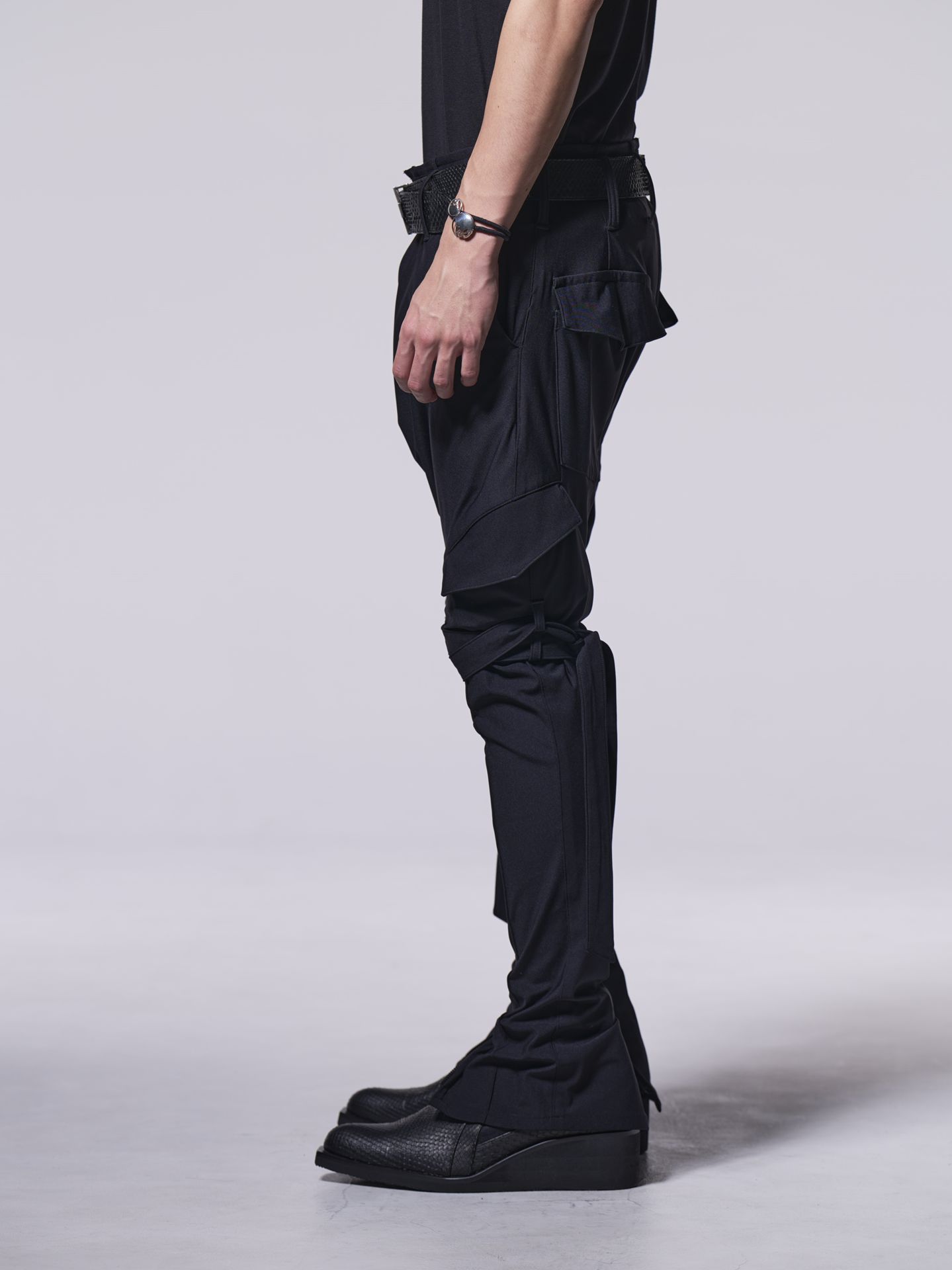 キリュウキリュウ 2025SSサルエルカーゴパンツKT-HP27-600