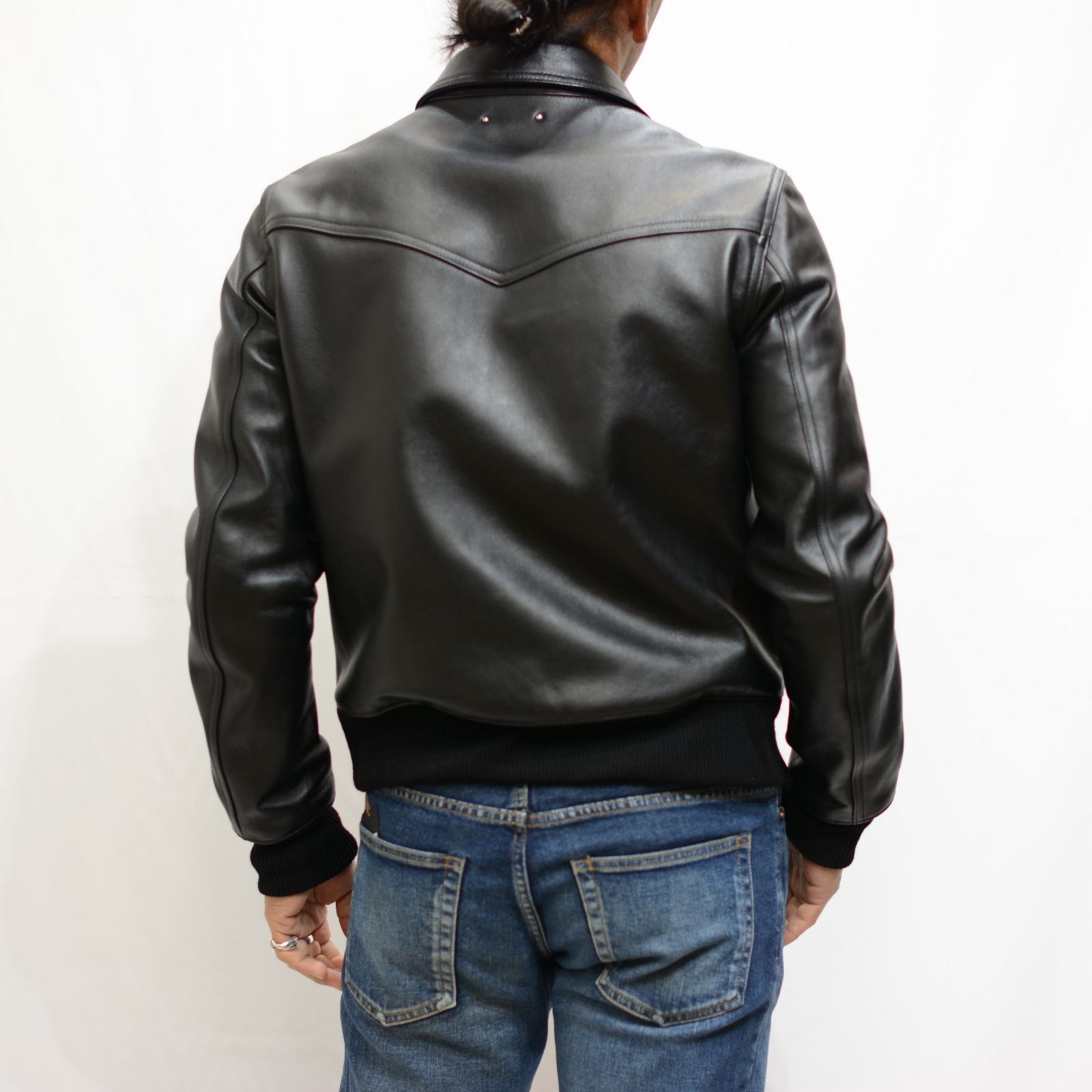 MINEDENIM - Sheep Leather Zipup JKT | chord online store