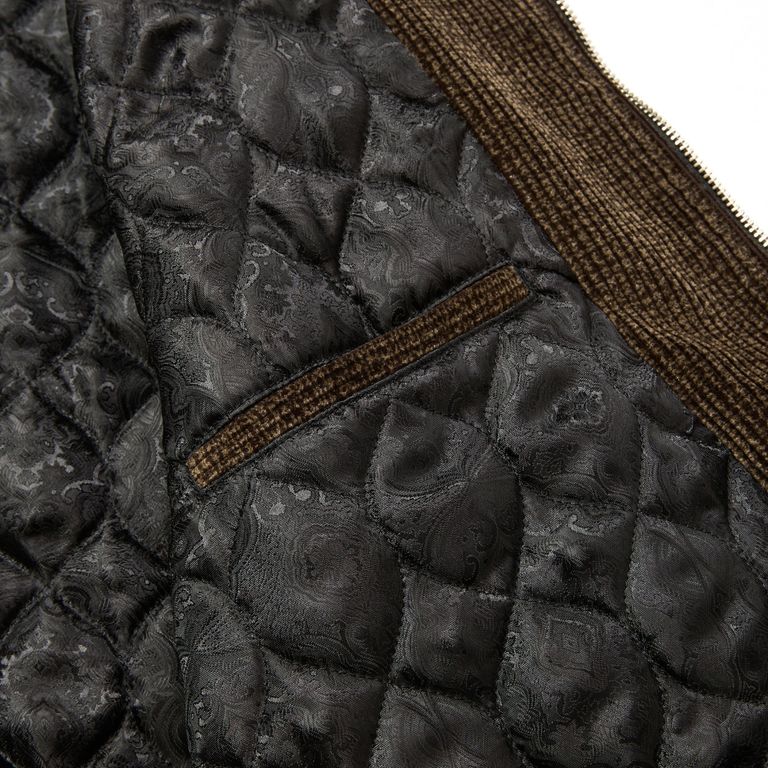 CALEE - CORDUROY WESTERN JACKET (BROWN)｜コーデュロイ ウエスタン