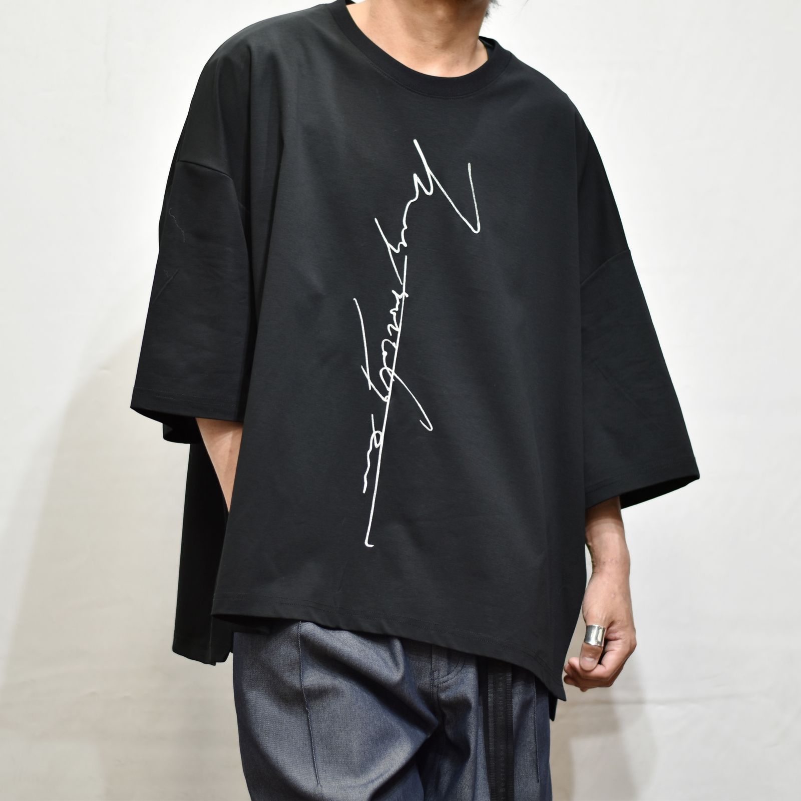 Licht Bestreben - エクスバンドTシャツ / LB22SS-TE03-EM (BLACK