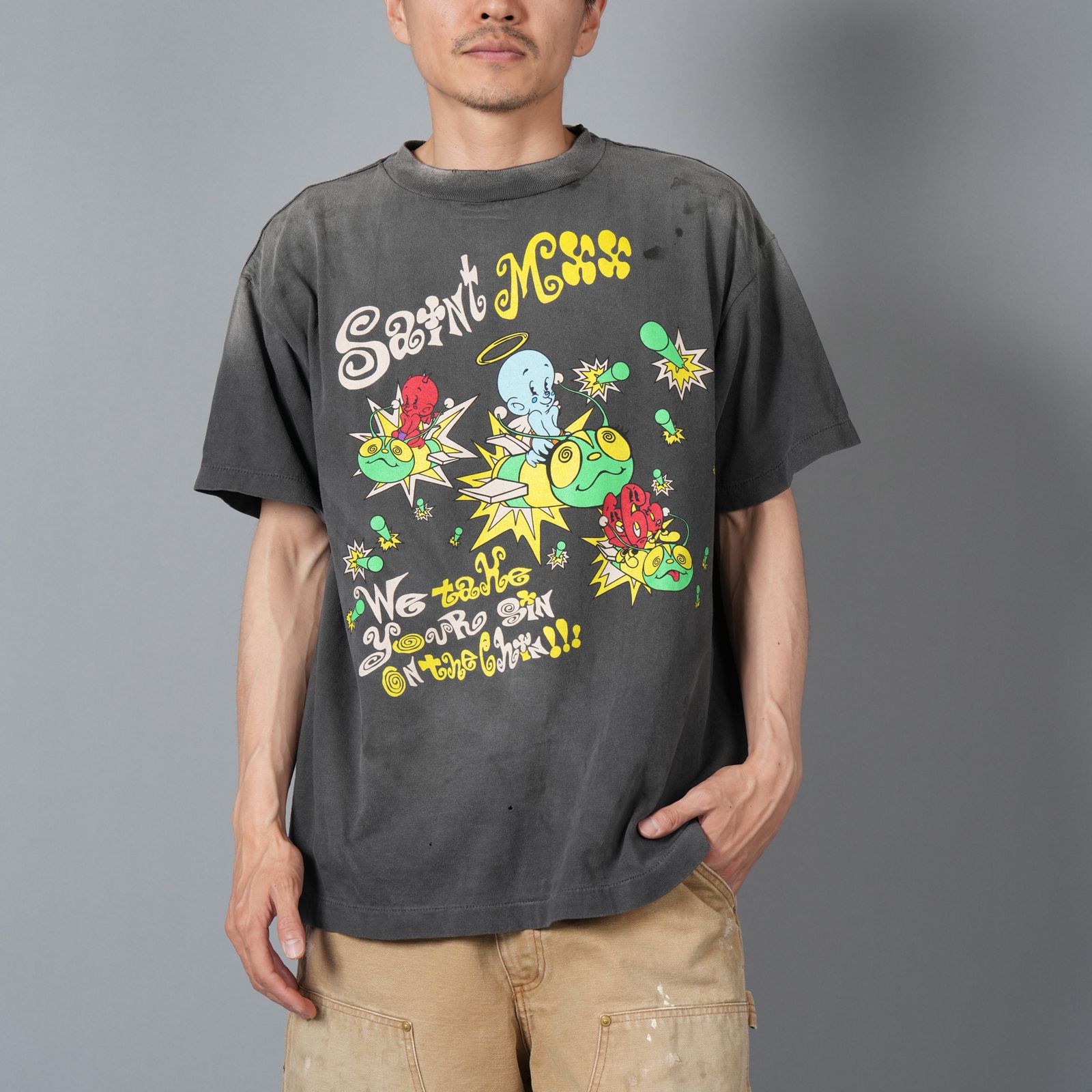 SAINT M×××××× - 【ラスト1点】SM-HR8-0000-014 / SS TEE / SAINT MX6