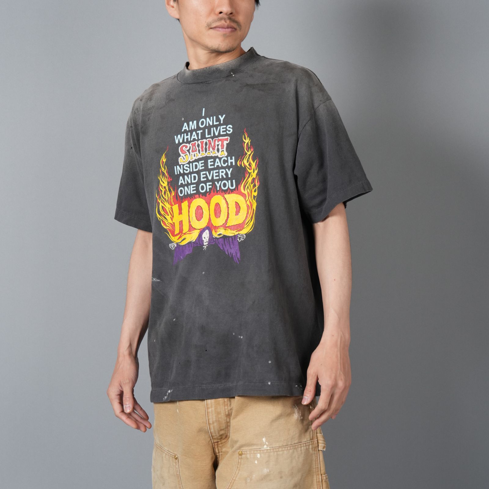 スチャダラパーのTシャツ マスタード XXL新品 スチャダラパーのTシャツ