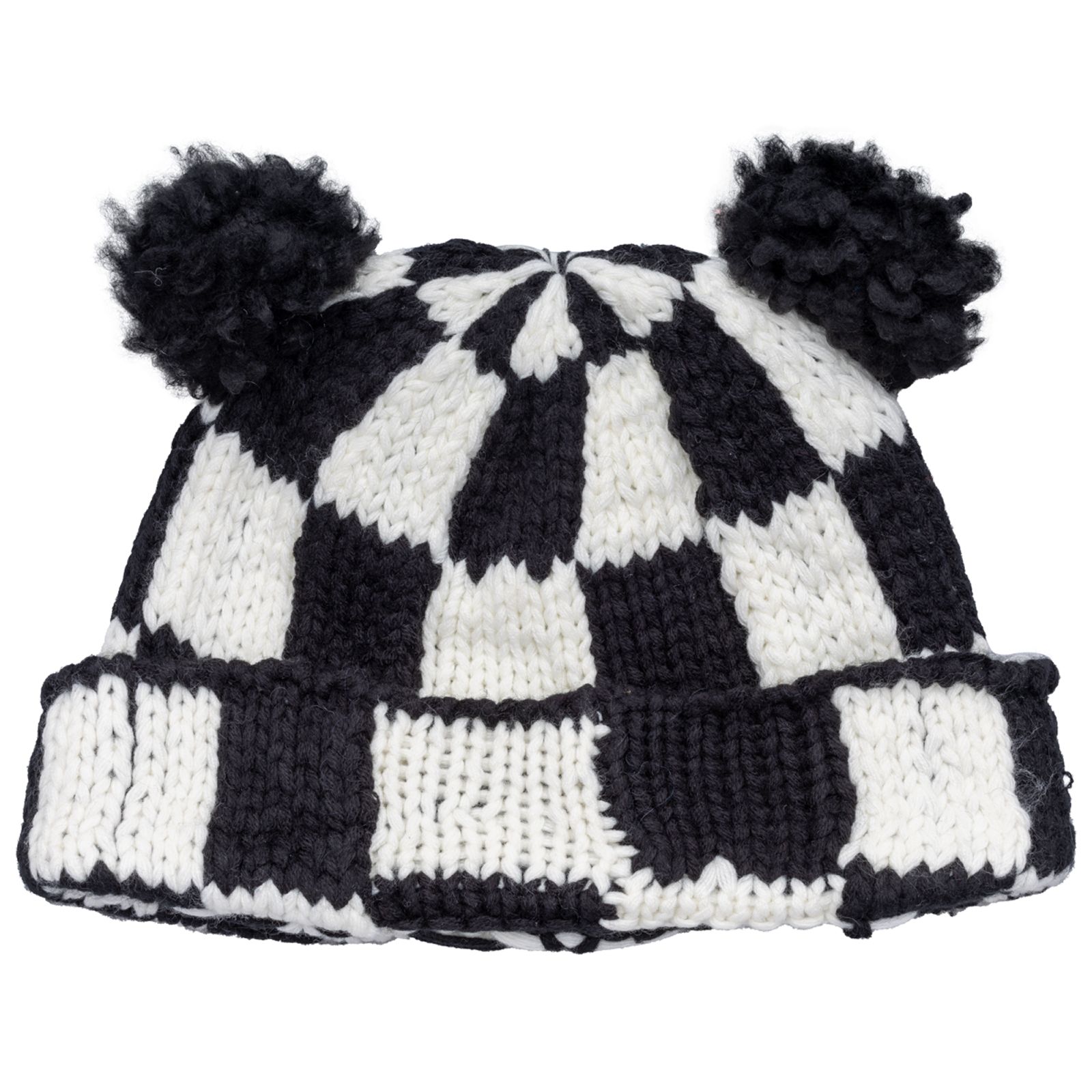 BASICKS - 【残りわずか】Checkered Flag Bear Beanie / ベアー