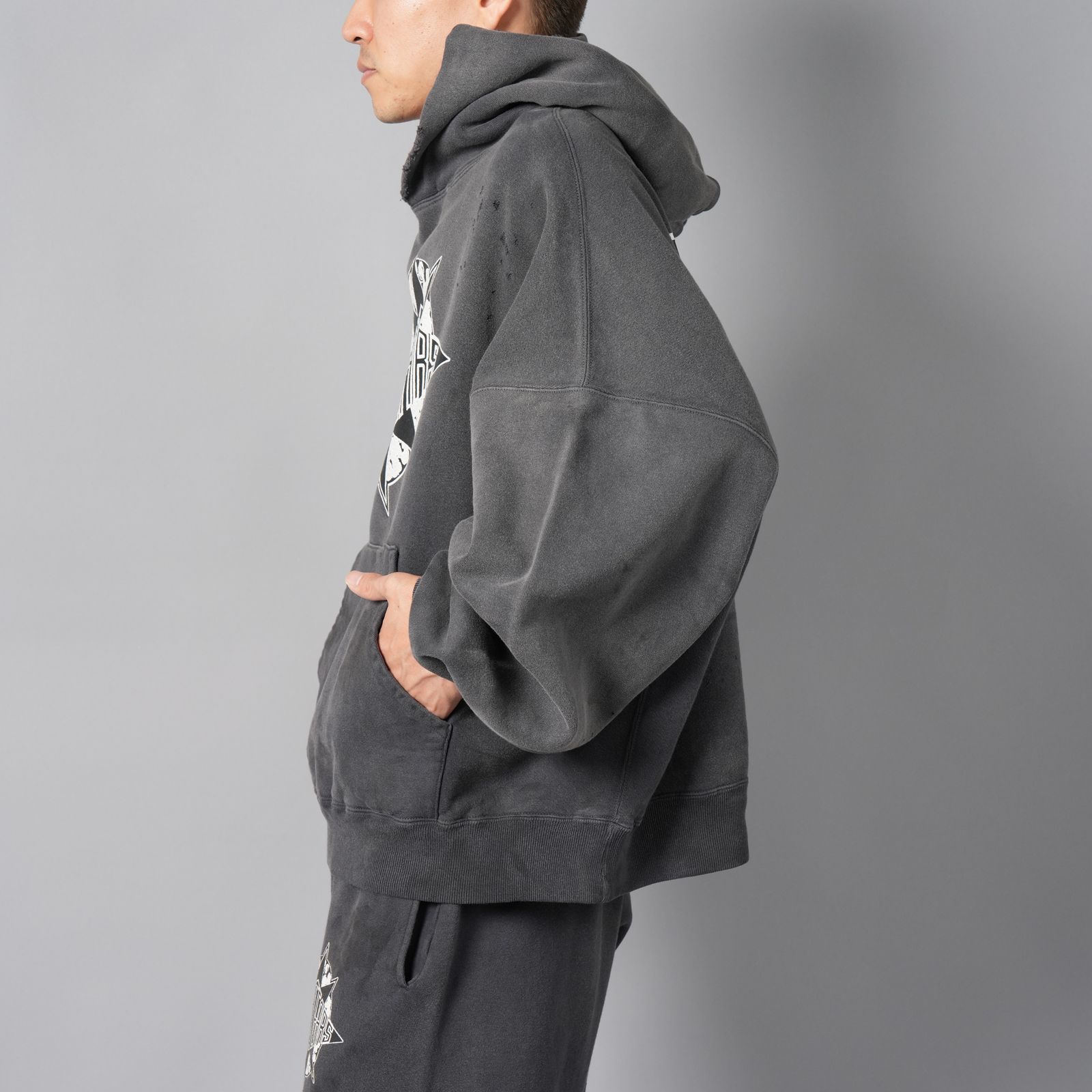 SAINT M×××××× - 【ラスト1点】SM-YS1-0000-C46 / DT_HOODIE / ST