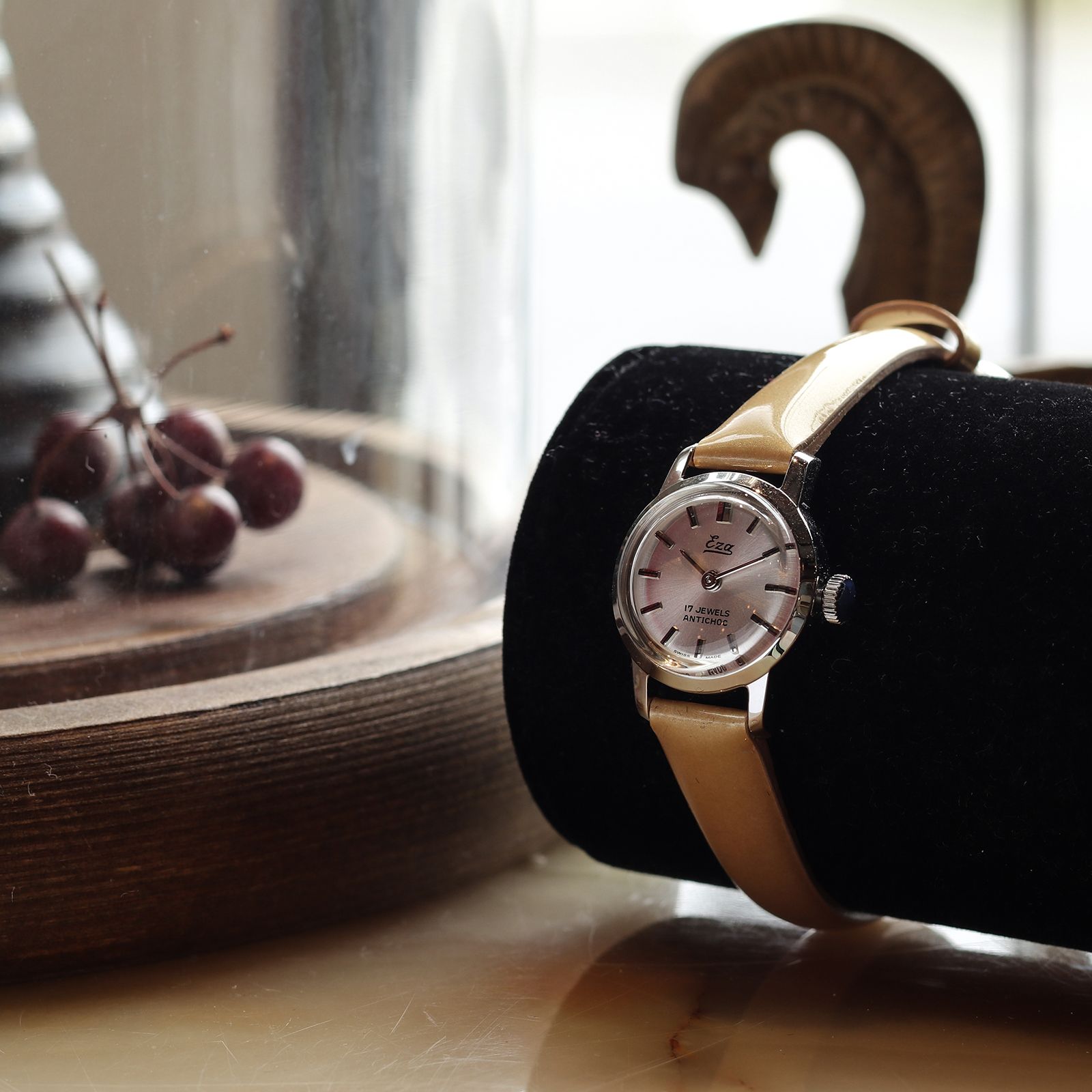 EZA」ladies watch デッドストック1950s 手巻き スイス メンズ | corne