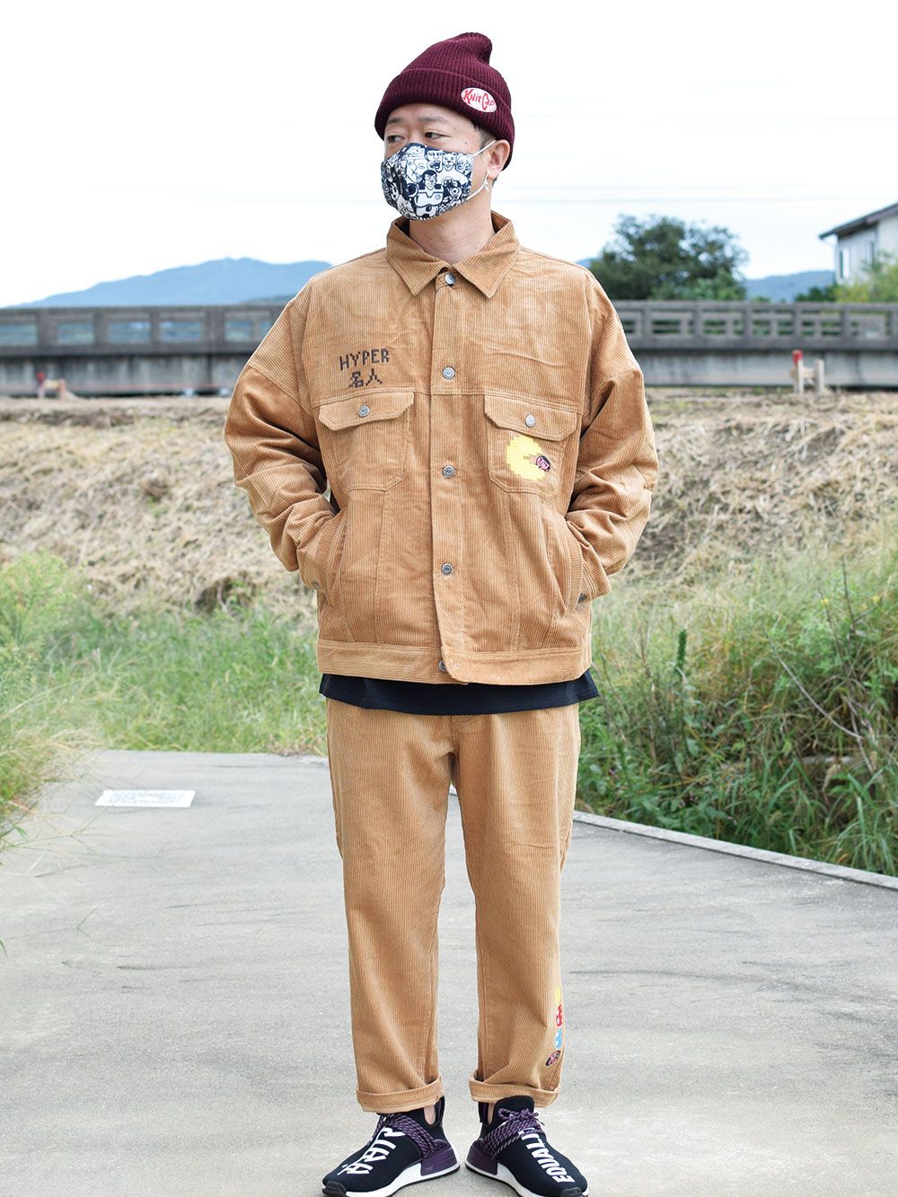 PUNK DRUNKERS - [PDSxPAC-MAN] 名人コーデュロイJKT | DOLL