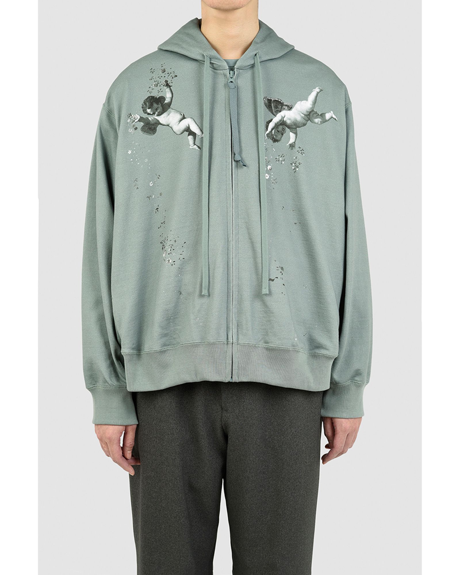 SiM PLAYDEAD 中綿ジップアップパーカー SiM - 'PLAYDEAD' Hoodie