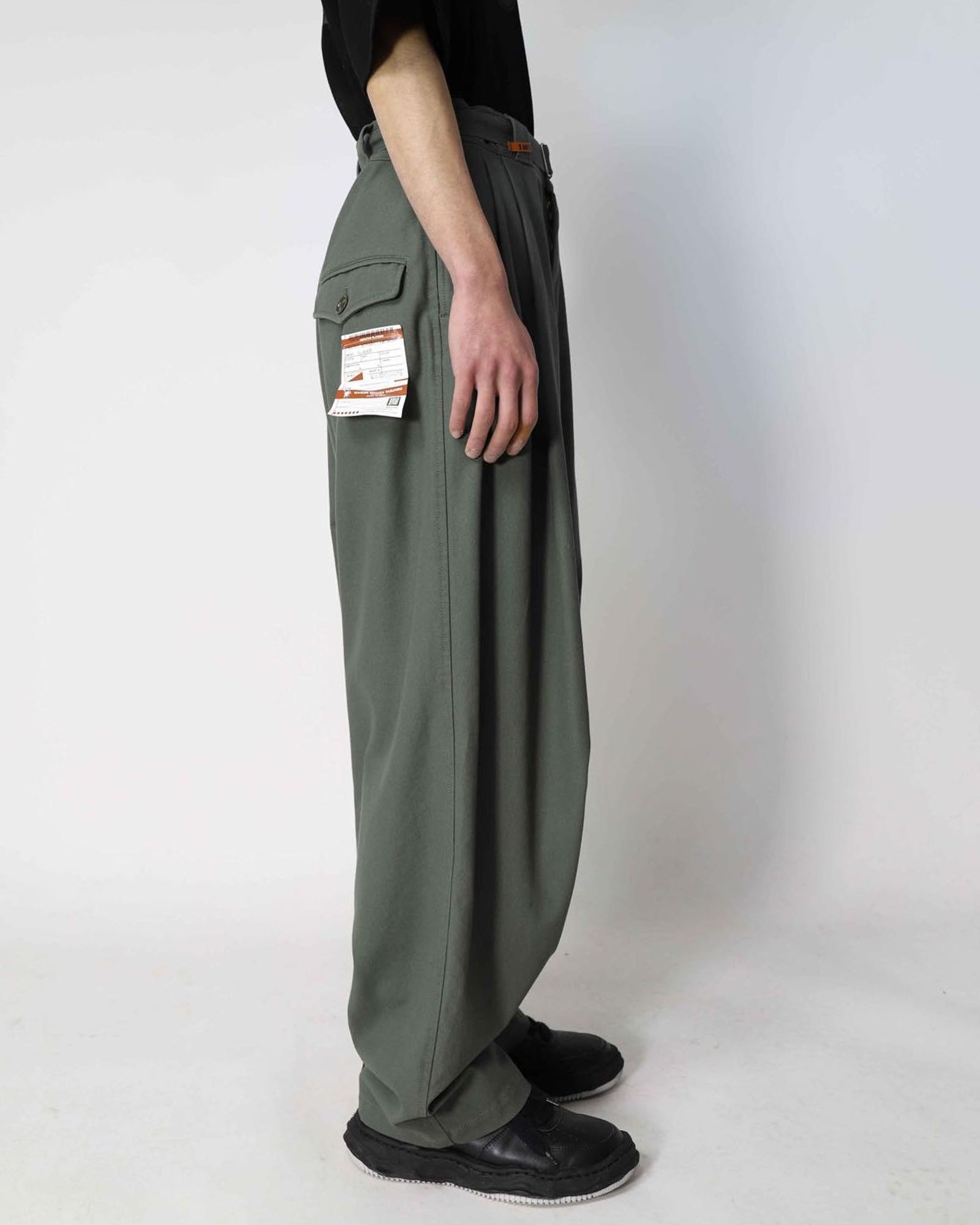 Maison MIHARA YASUHIRO - Over Saruel Chino Pants | fakejam