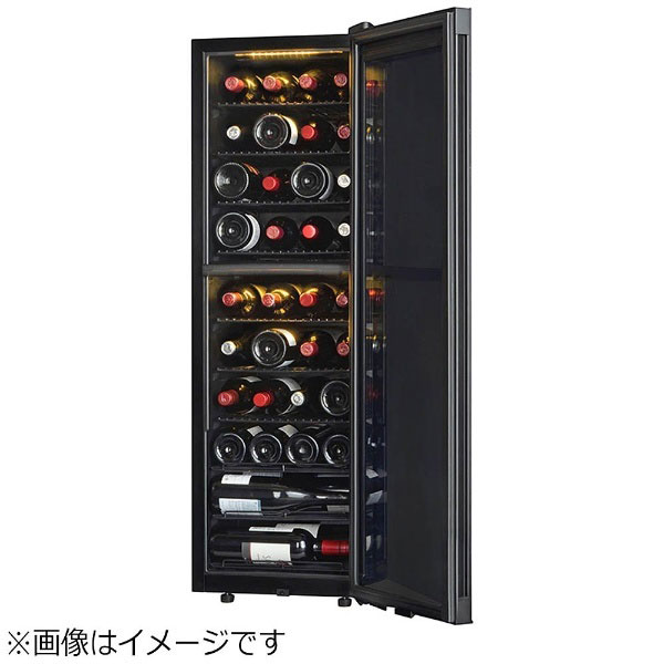 ワインセラー 「ZERO CLASS Smart」（38本） SB38 ブラック｜の通販は